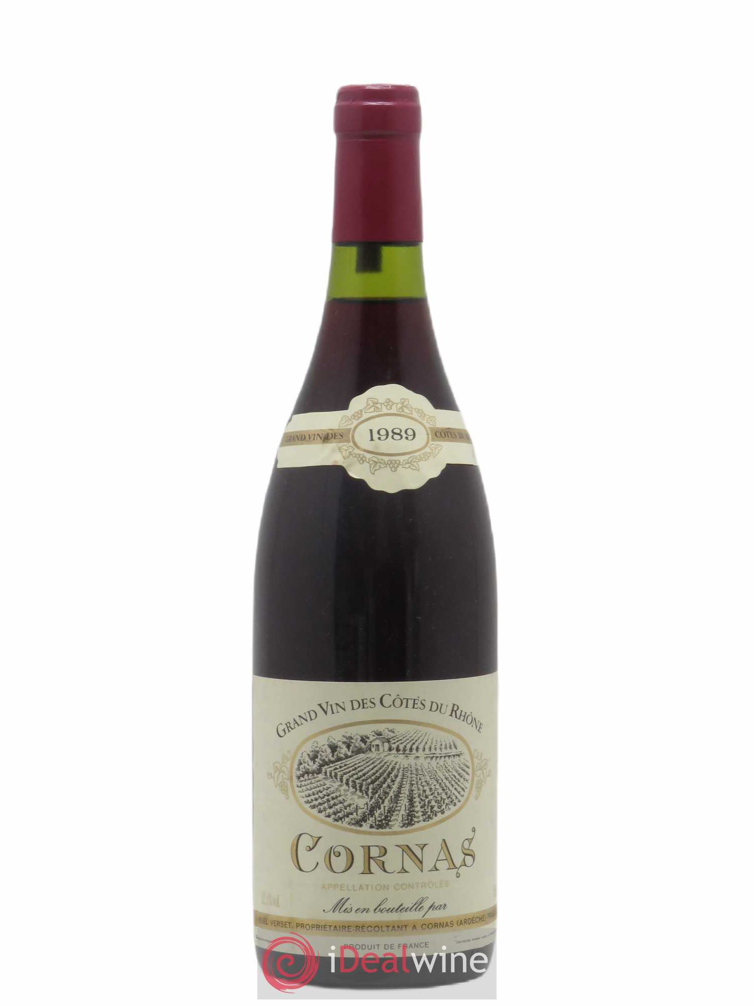 Cornas Noël Verset 1989 - Lot de 1 bouteille - 0