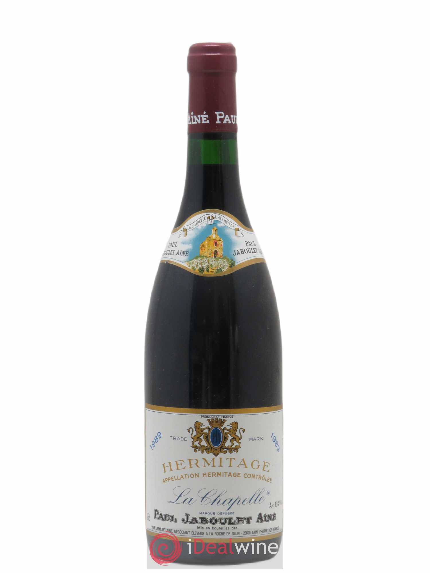 Hermitage La Chapelle Paul Jaboulet Ainé 1989 - Lot de 1 bouteille - 0
