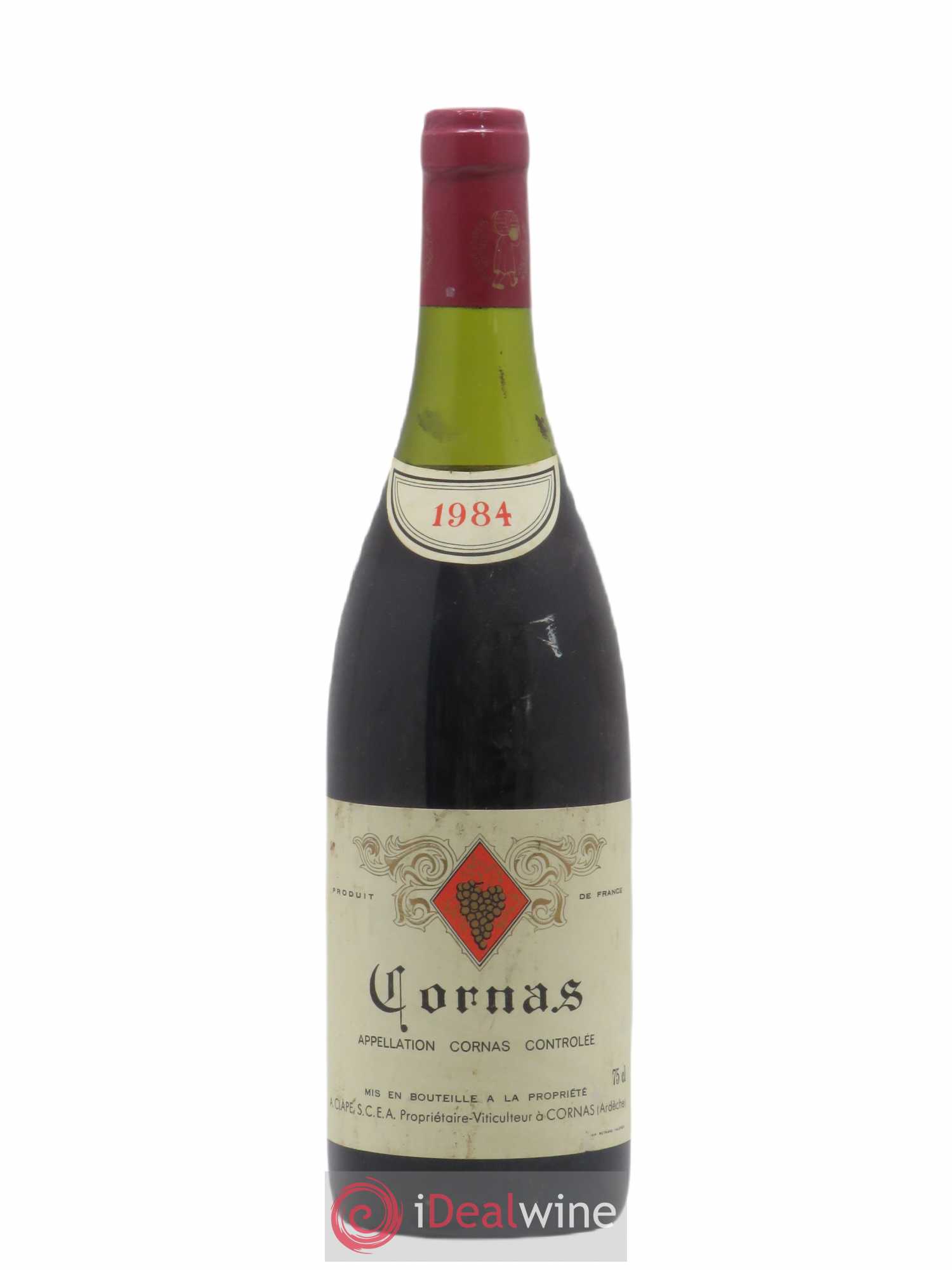 Cornas Auguste Clape 1984 - Lot de 1 bouteille - 0