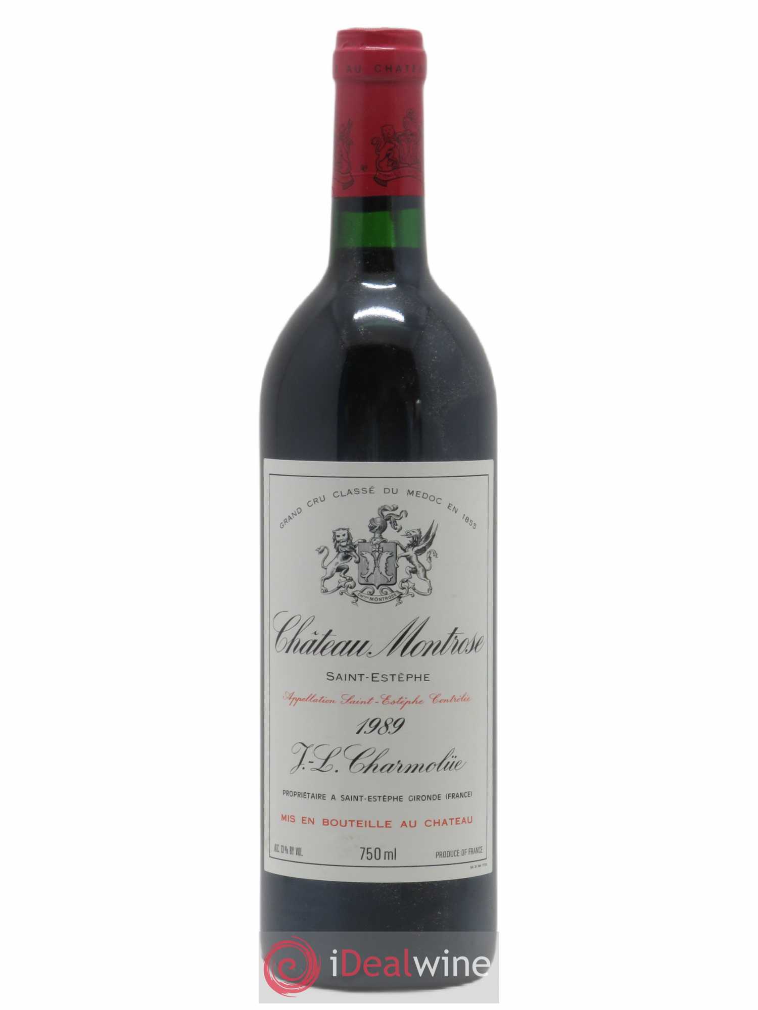 Château Montrose 2ème Grand Cru Classé 1989 - Lot de 1 bouteille - 0