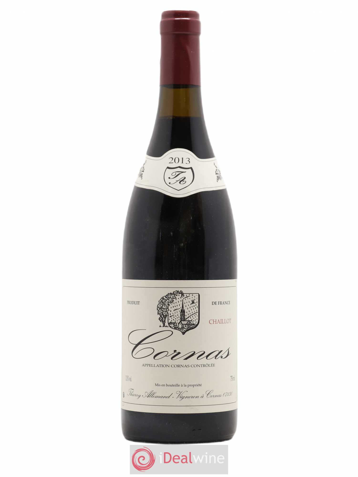 Cornas Chaillot Thierry Allemand 2013 - Lot de 1 bouteille - 0
