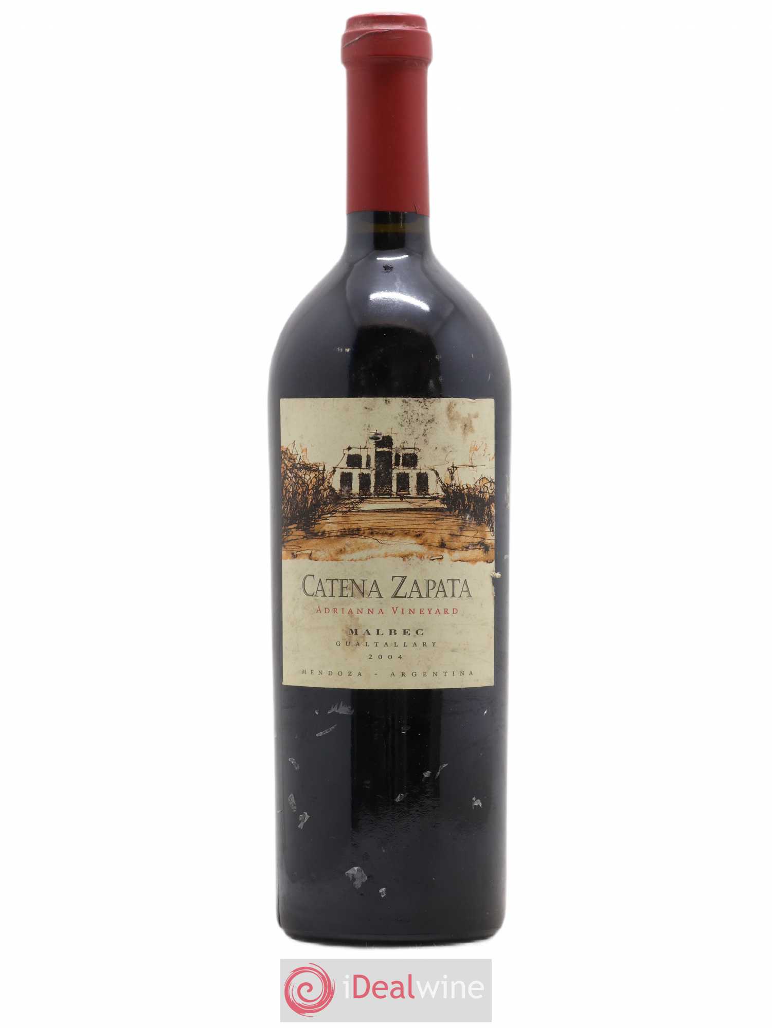Mendoza Catena Zapata Malbec Adrianna Vineyard 2004 - Posten von 1 Flasche - 0