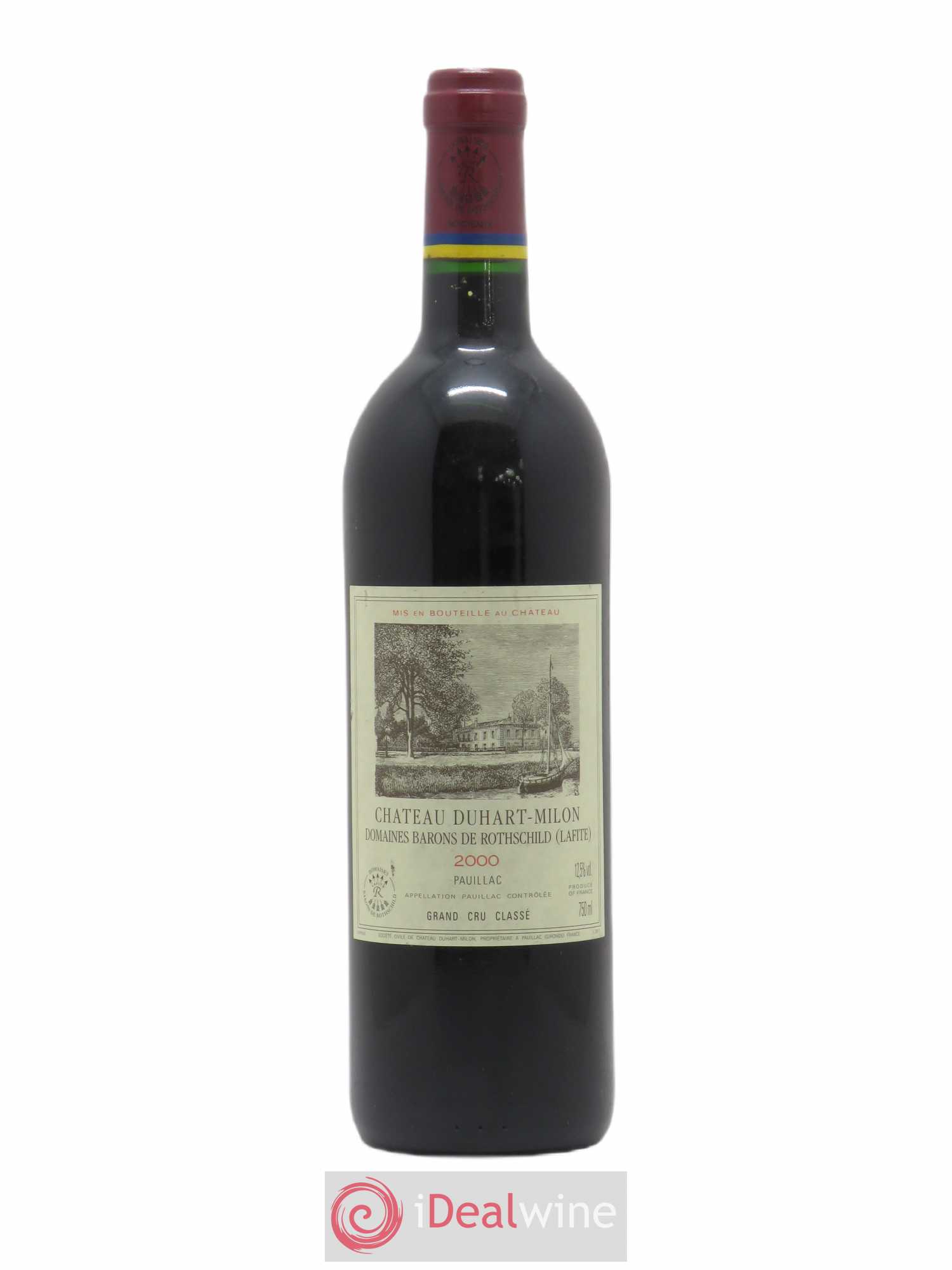 Château Duhart-Milon 4ème Grand Cru Classé 2000 - Lot de 1 bouteille - 0