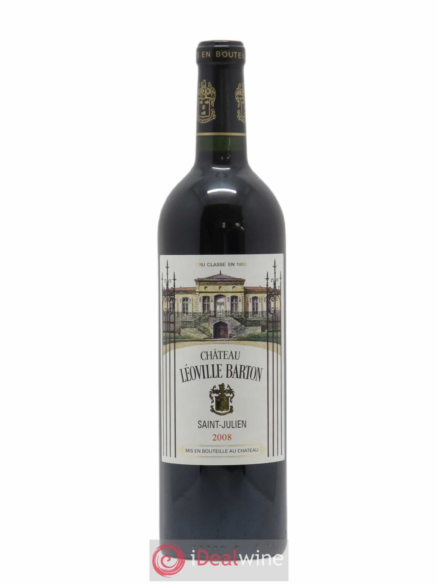 Château Léoville Barton 2ème Grand Cru Classé 2008 - Lot de 1 bouteille - 0