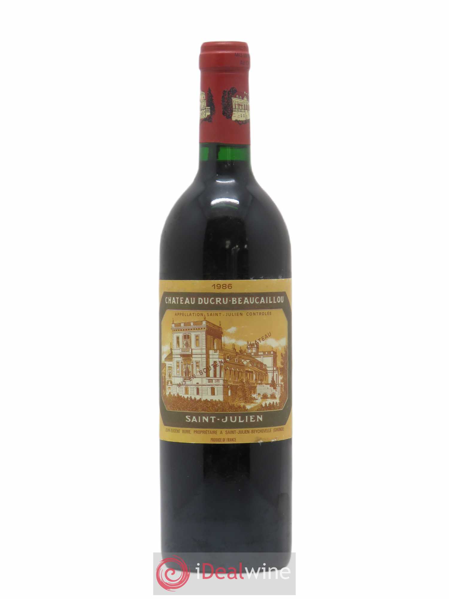 Château Ducru Beaucaillou 2ème Grand Cru Classé 1986 - Lot de 1 bouteille - 0