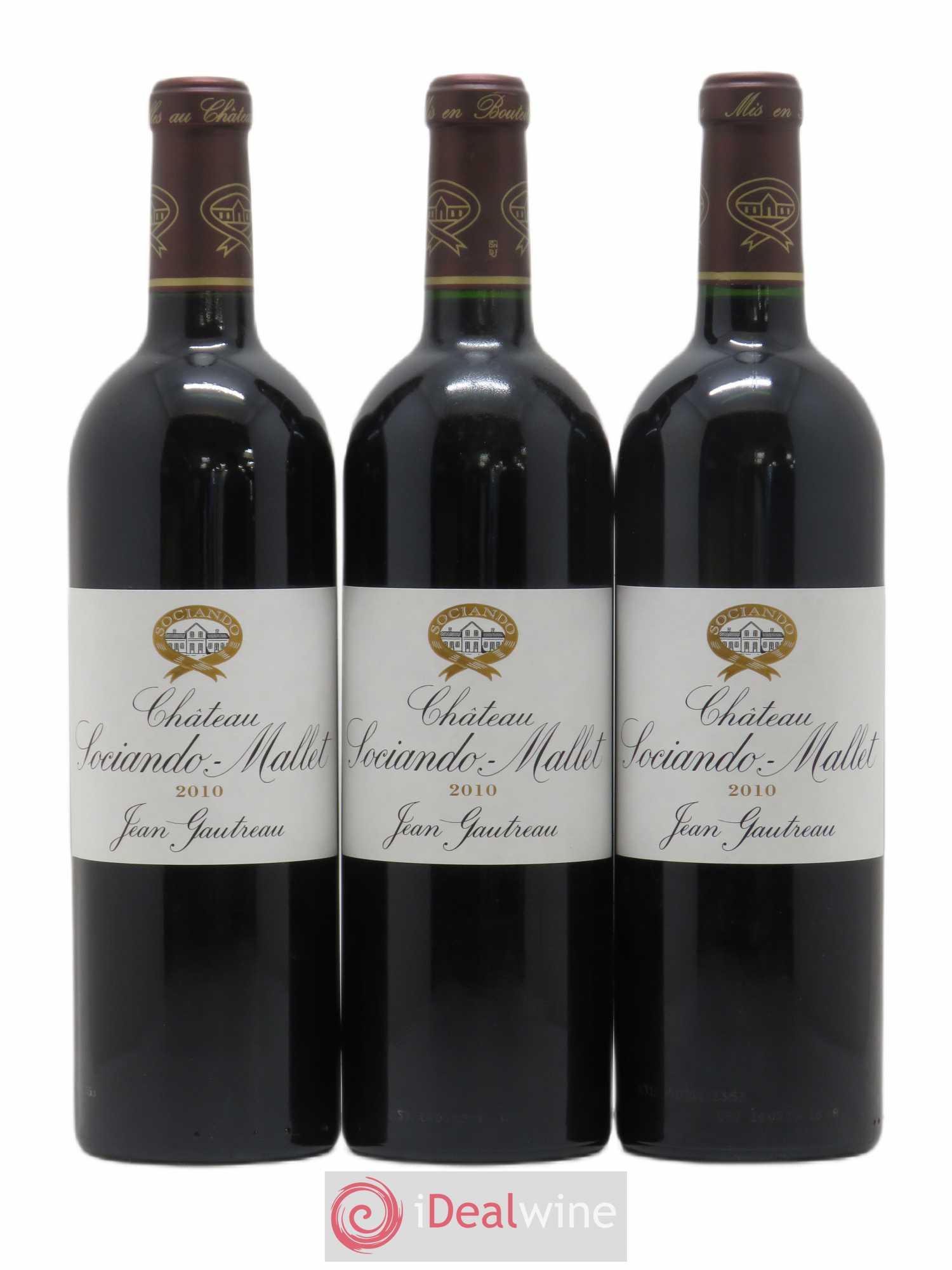 Château Sociando Mallet 2010 - Lot de 12 bouteilles - 3