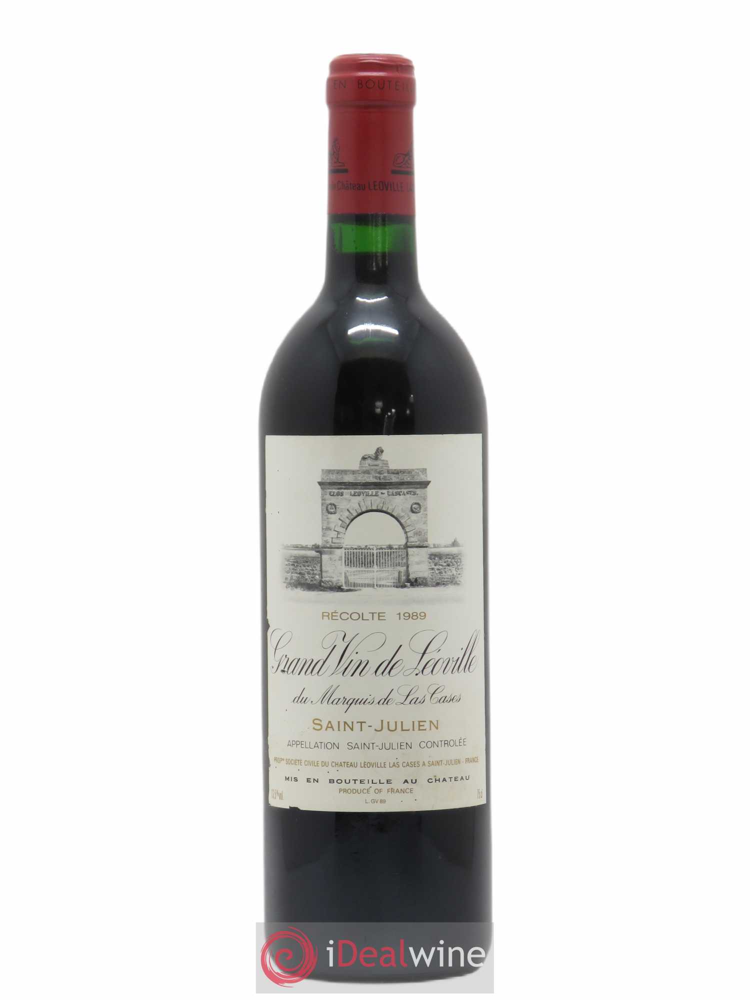 Château Léoville Las Cases 2ème Grand Cru Classé 1989 - Lot de 1 bouteille - 0