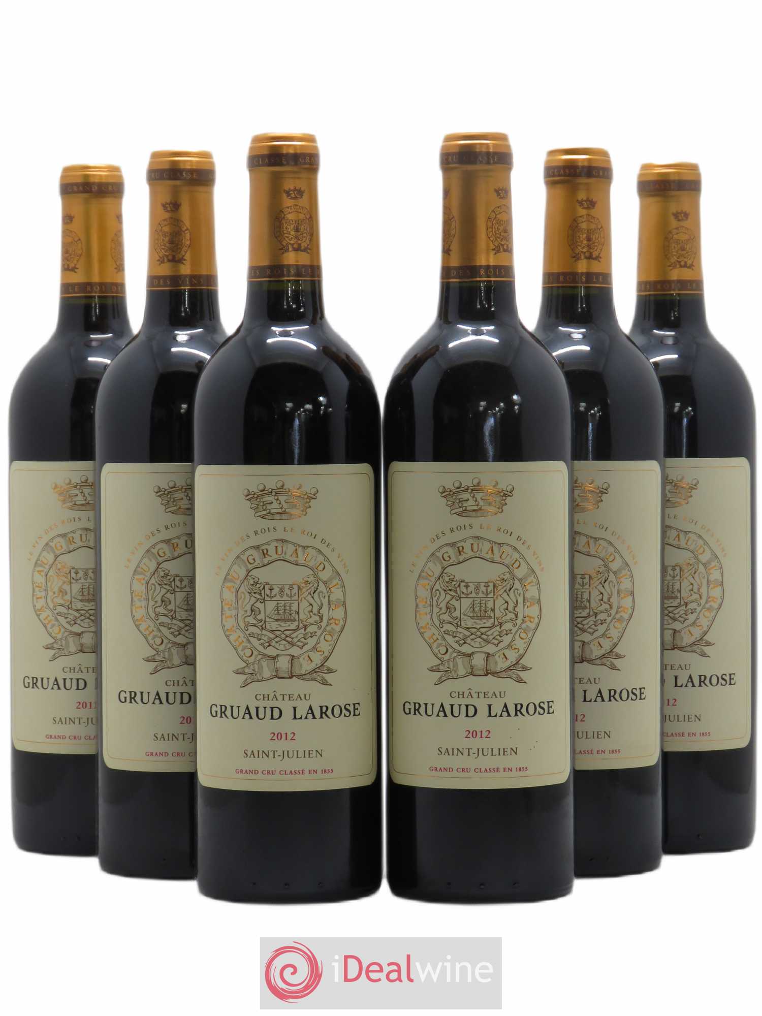 Château Gruaud Larose 2ème Grand Cru Classé 2012 - Lot de 6 bouteilles - 0