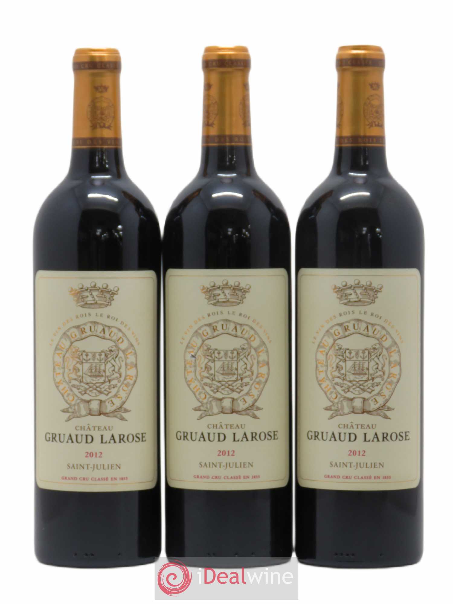 Château Gruaud Larose 2ème Grand Cru Classé 2012 - Lot de 3 bouteilles - 0