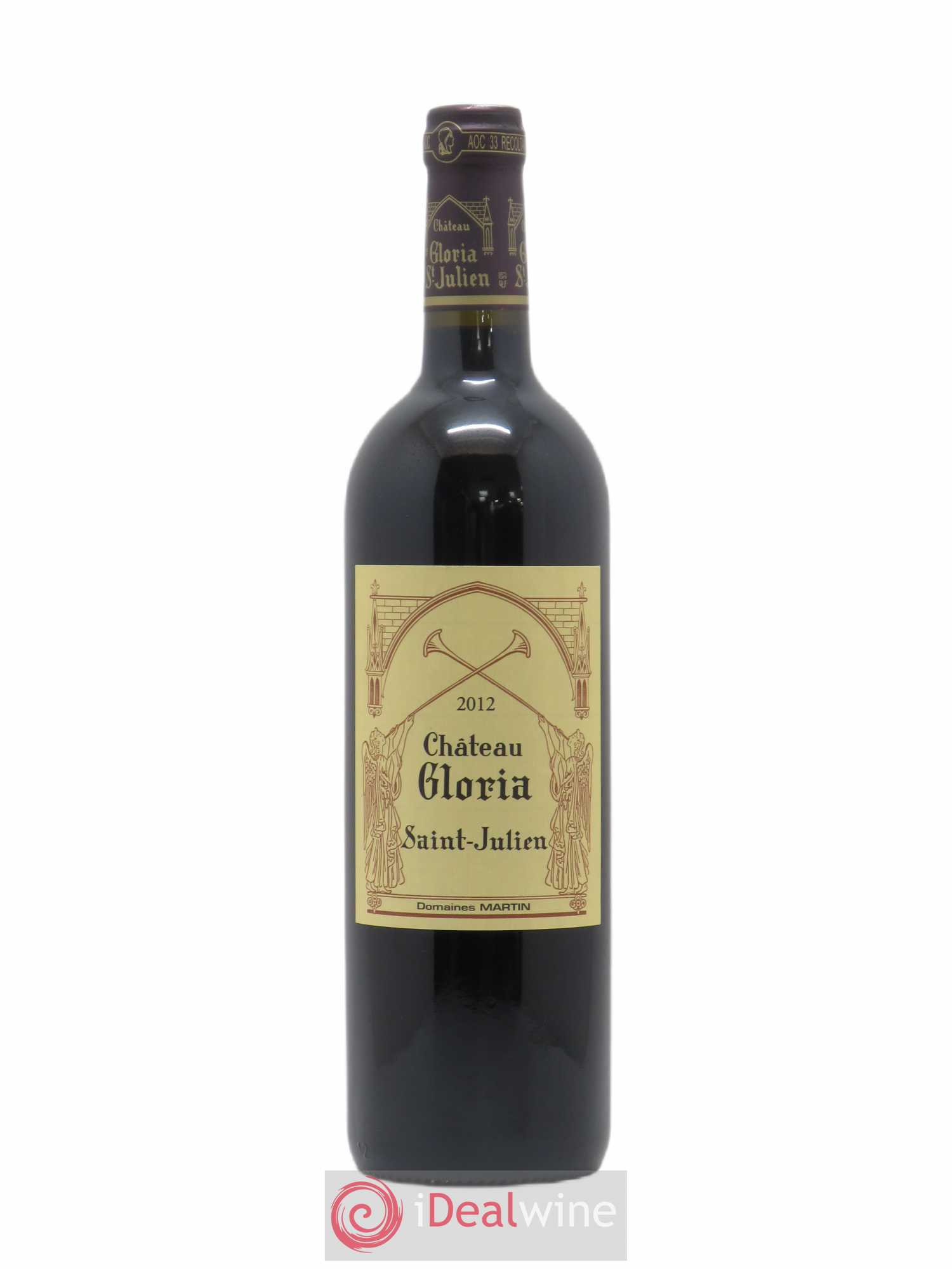 Château Gloria 2012 - Lot de 1 bouteille - 0