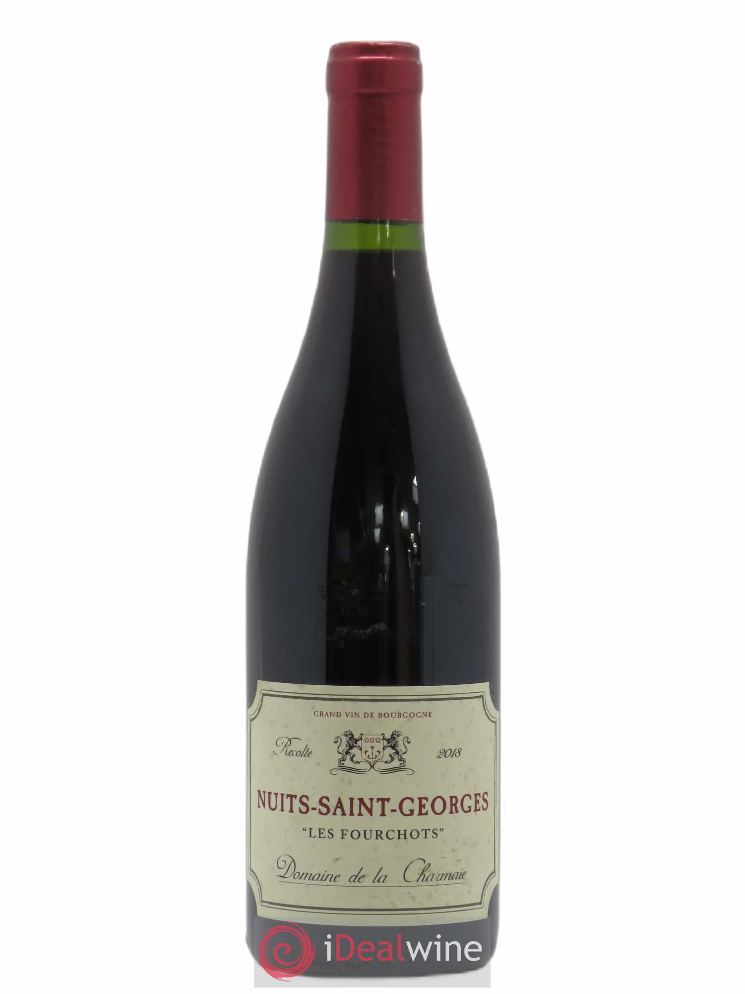 Nuits-Saint-Georges Les Fourchots domaine de La Charmaie 2018 - Lot de 1 bouteille - 0