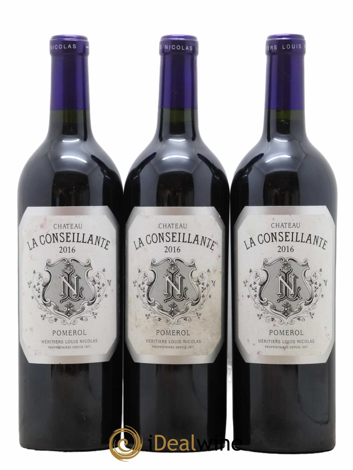 Château la Conseillante 2016 - Lot de 3 bouteilles - 0