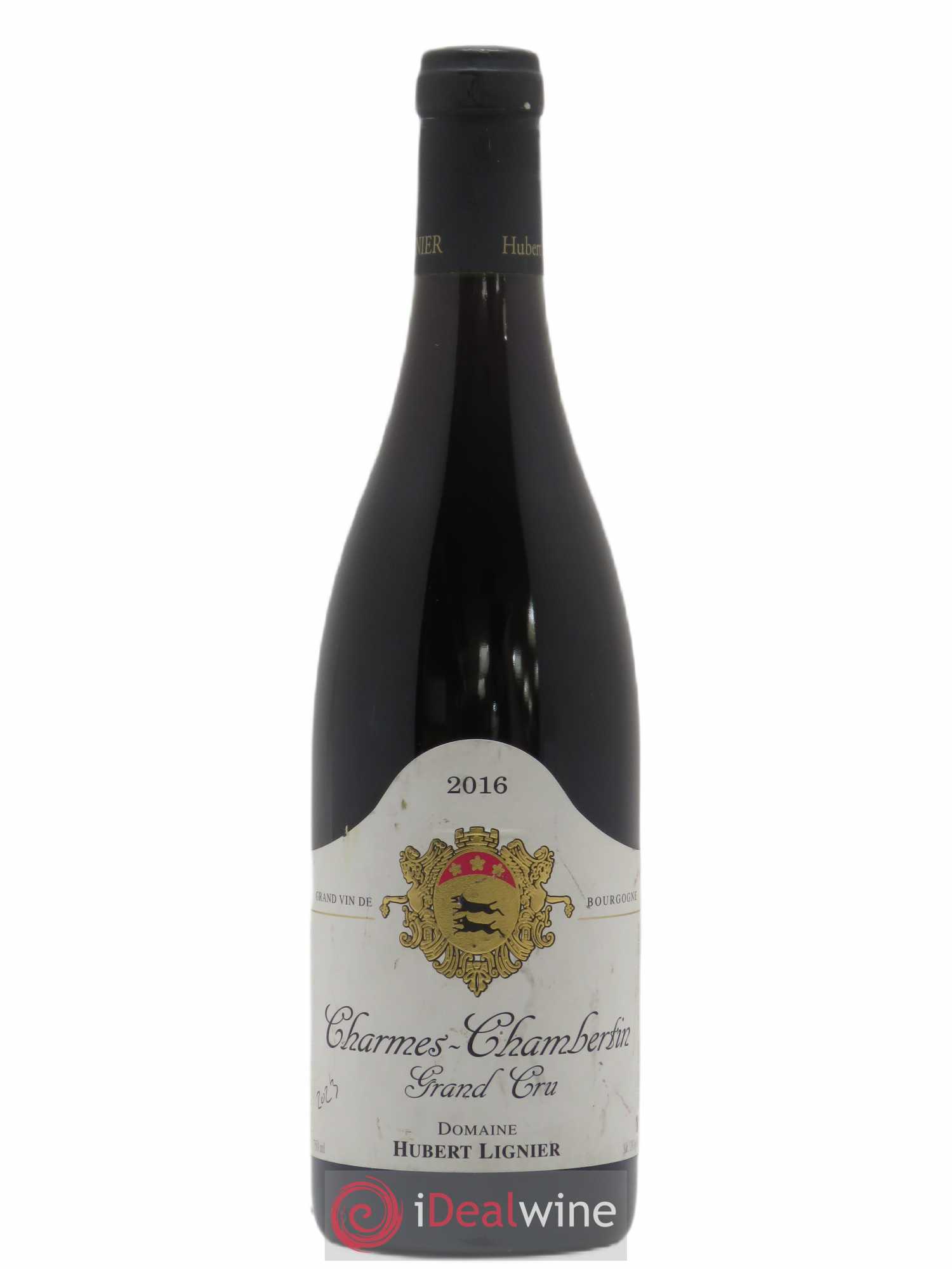 Charmes-Chambertin Grand Cru Hubert Lignier (Domaine) 2016 - Lot de 1 bouteille - 0