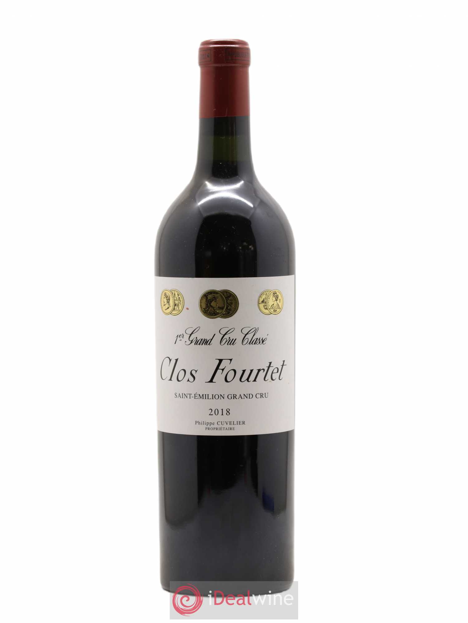 Clos Fourtet 1er Grand Cru Classé B 2018 - Lot de 1 bouteille - 0