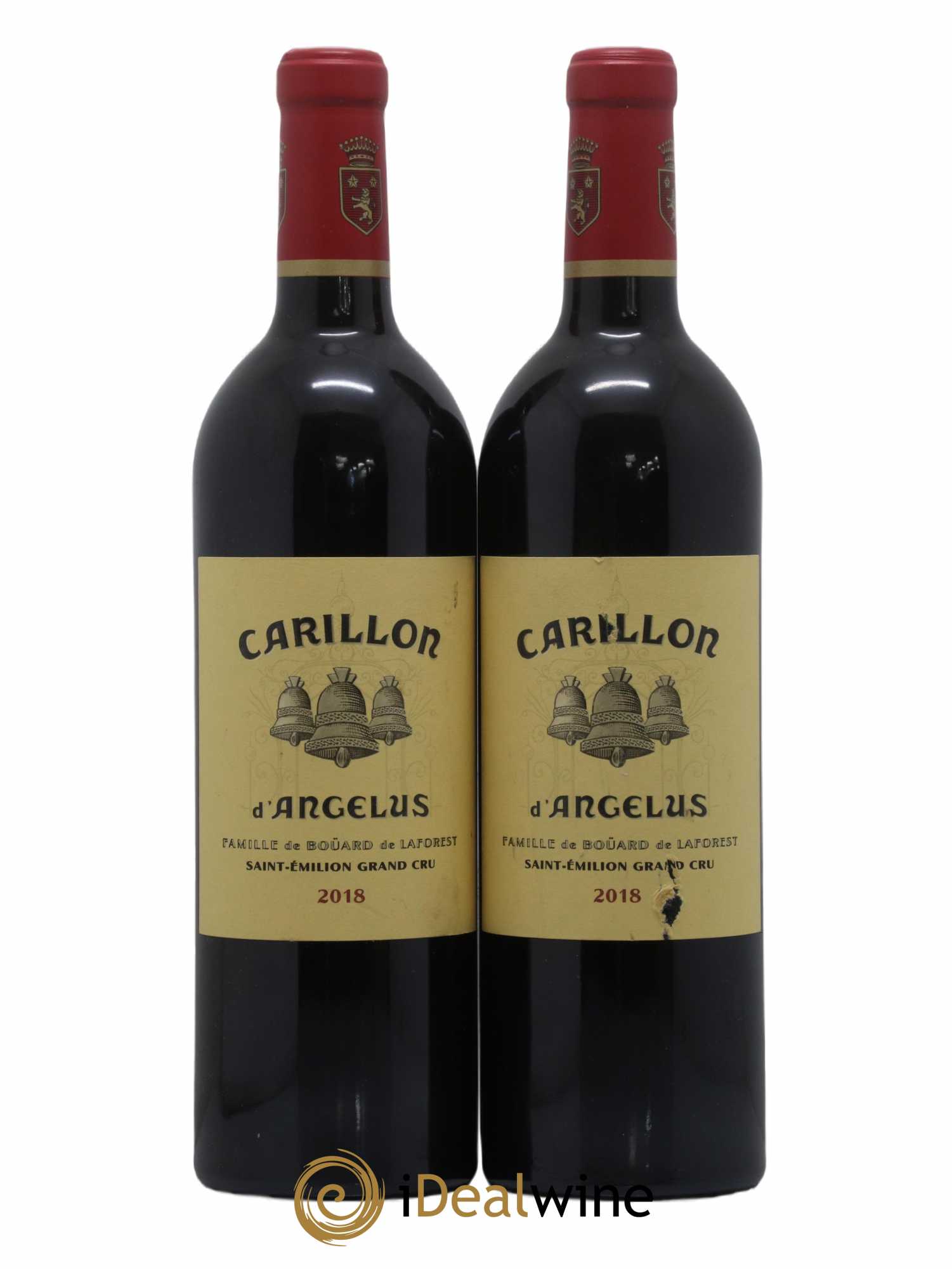 Le Carillon de l'Angélus Second Vin 2018 - Lot de 2 bouteilles - 0