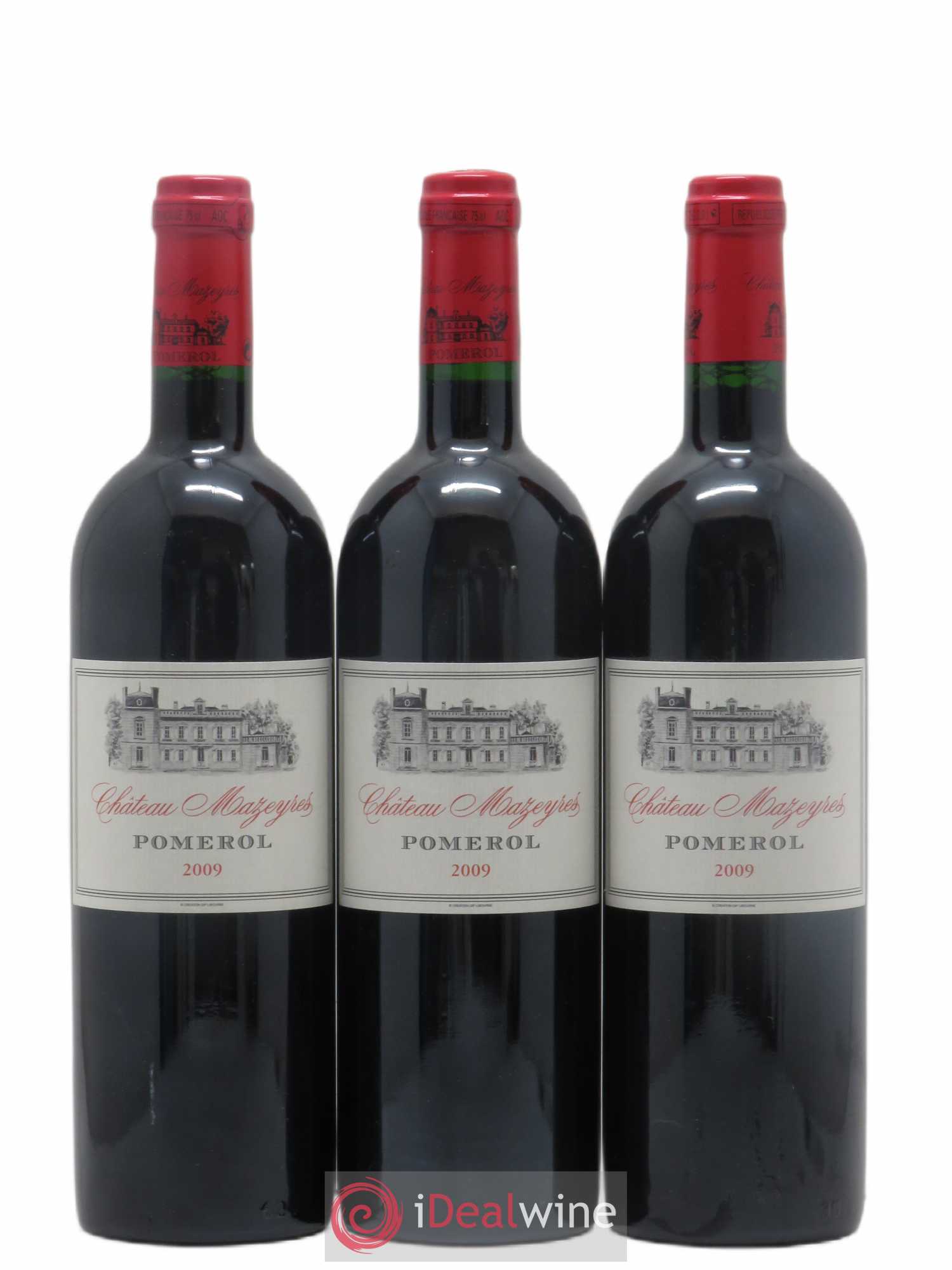 Château Mazeyres 2009 - Lot de 3 bouteilles - 0