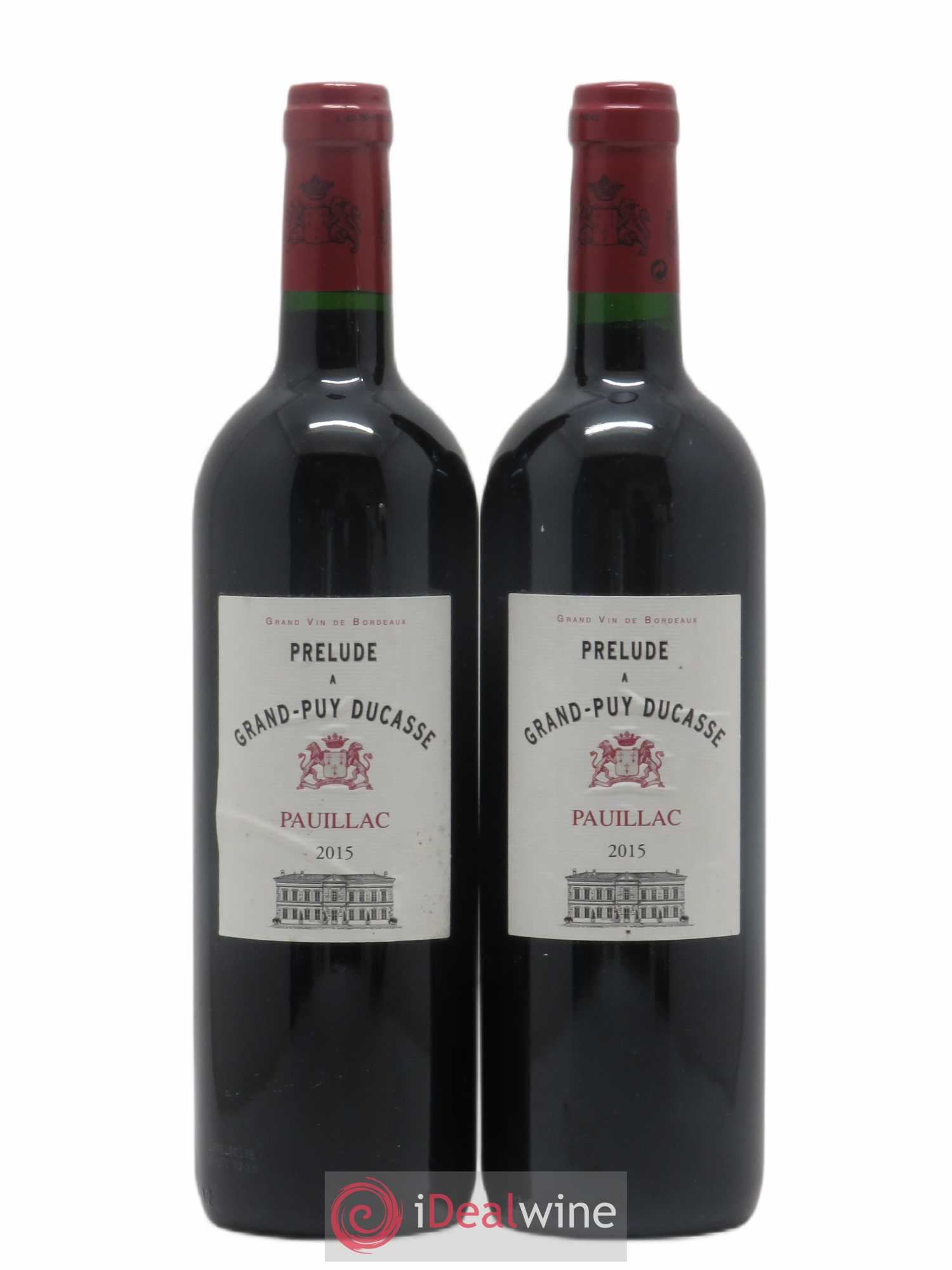 Prélude à Grand Puy Ducasse Second Vin 2015 - Lot de 2 bouteilles - 0