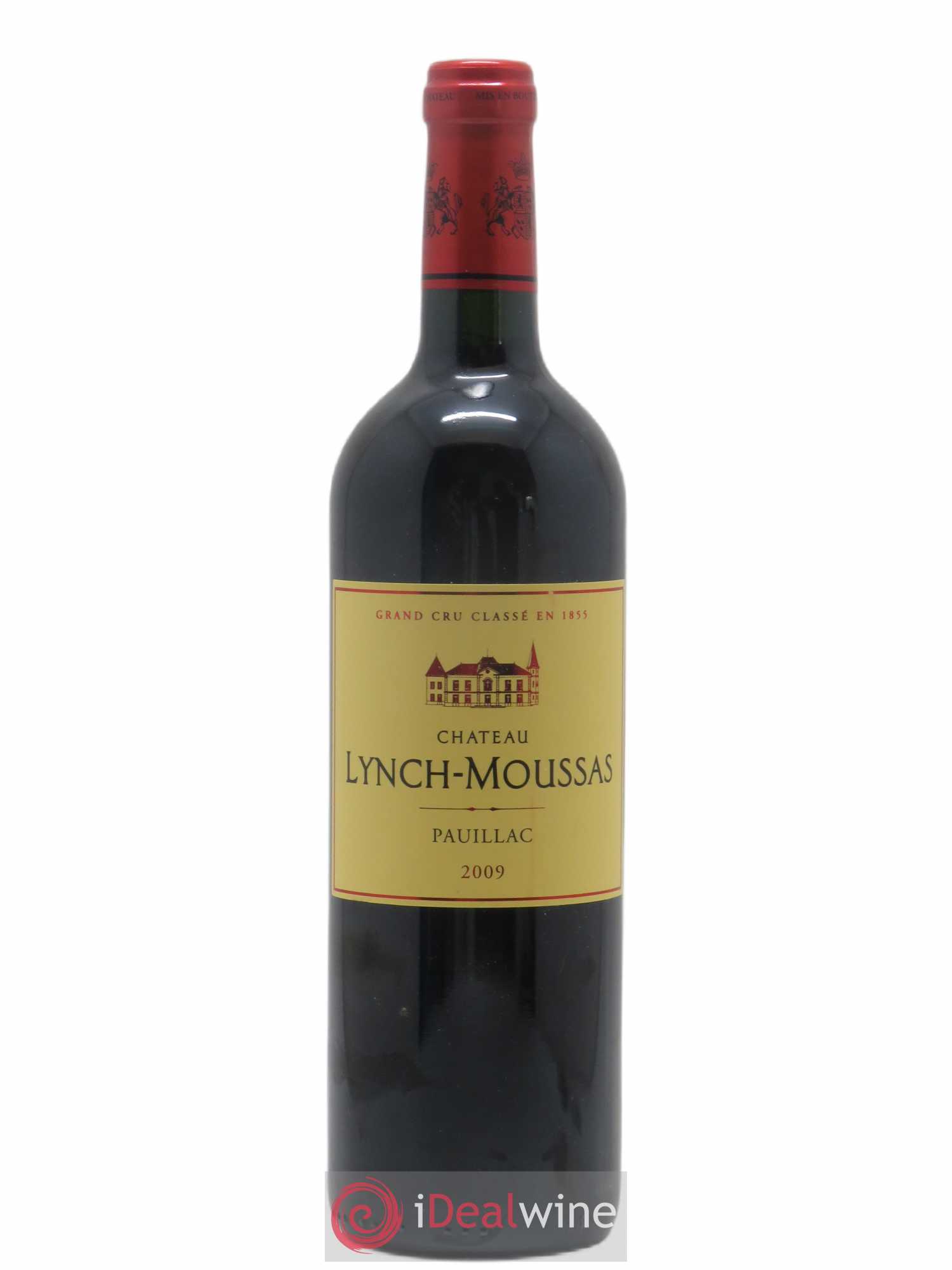 Château Lynch Moussas 5ème Grand Cru Classé 2009 - Lot de 1 bouteille - 0