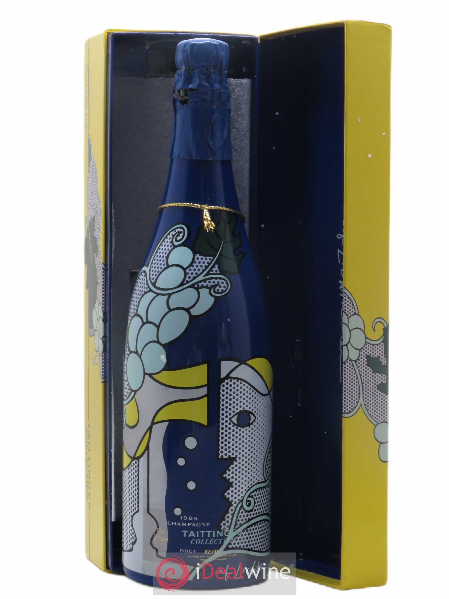 1985 - Collection Lichtenstein Taittinger Brut 1985 - Lot de 1 bouteille - 1