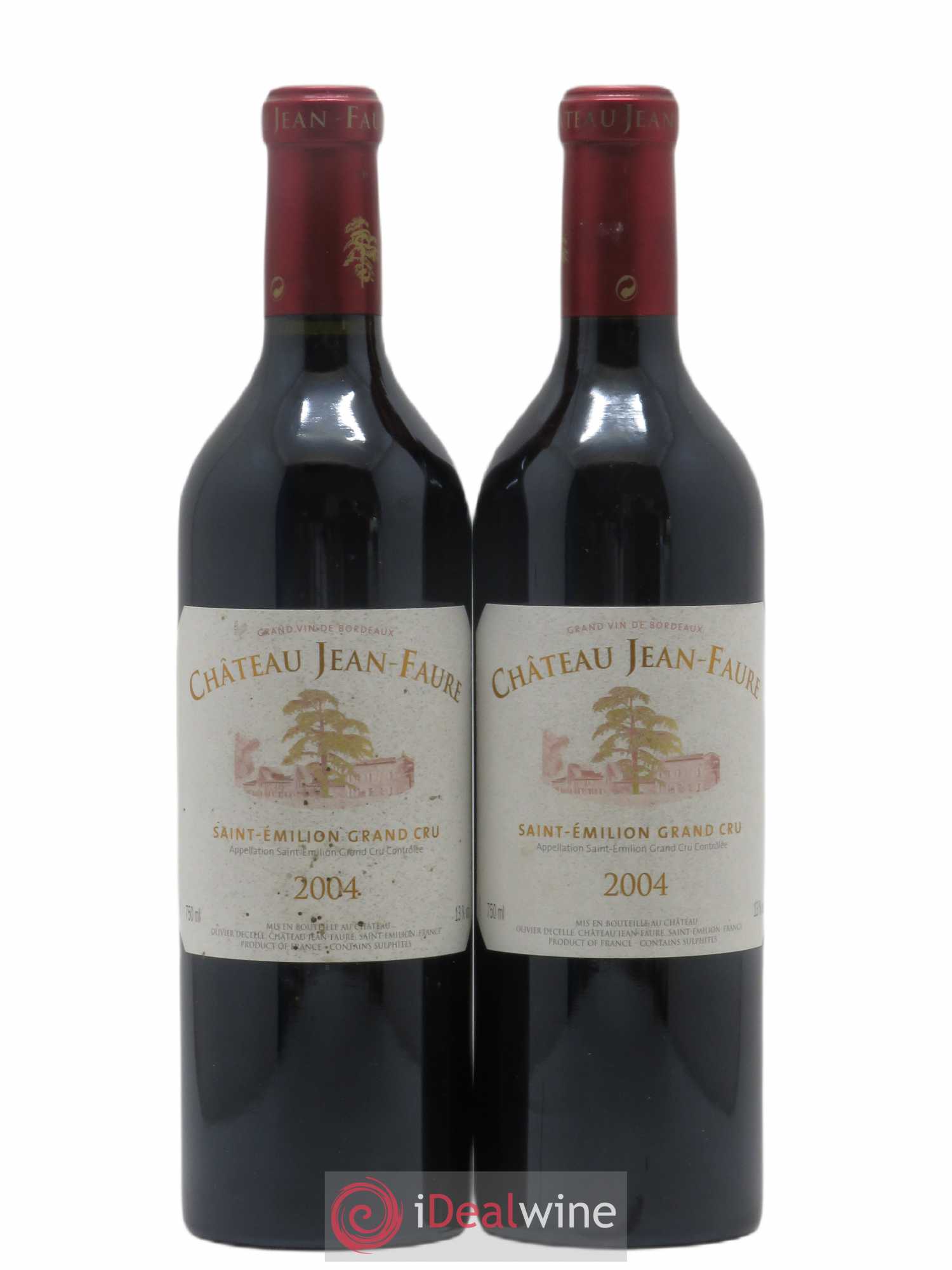 Château Jean Faure Grand Cru Classé (sans prix de réserve) 2004 - Lot de 2 bouteilles - 0
