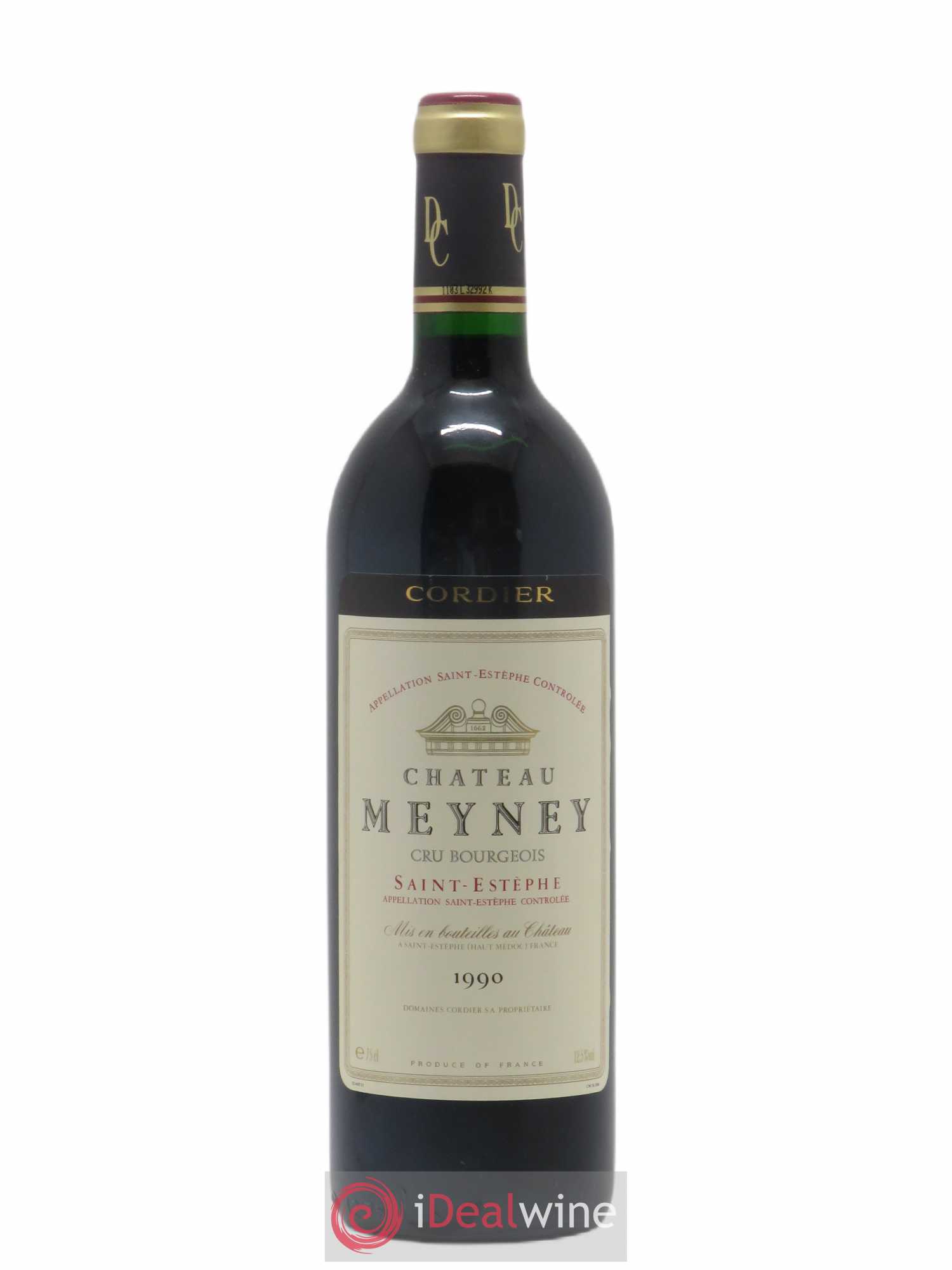 Château Meyney 1990 - Lot de 1 bouteille - 0