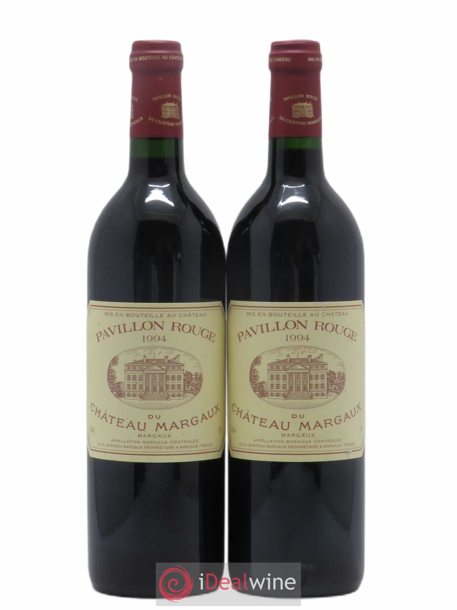 Pavillon Rouge du Château Margaux Second Vin 1994 - Lot de 2 bouteilles - 0