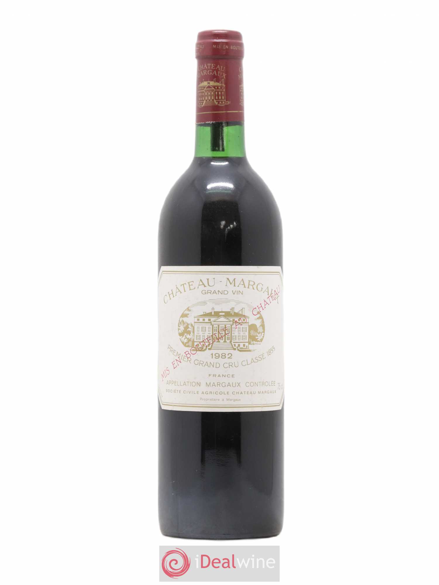 Château Margaux 1er Grand Cru Classé 1982 - Lot de 1 bouteille - 0