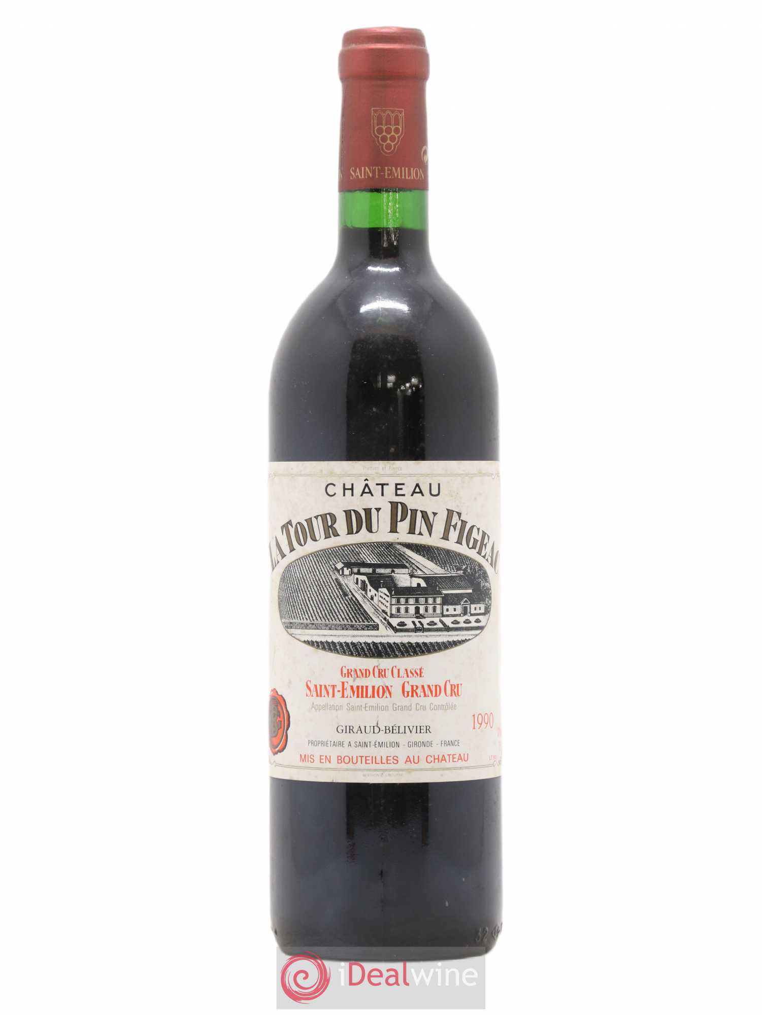 Château la Tour du Pin Figeac 1990 - Lot de 1 bouteille - 0