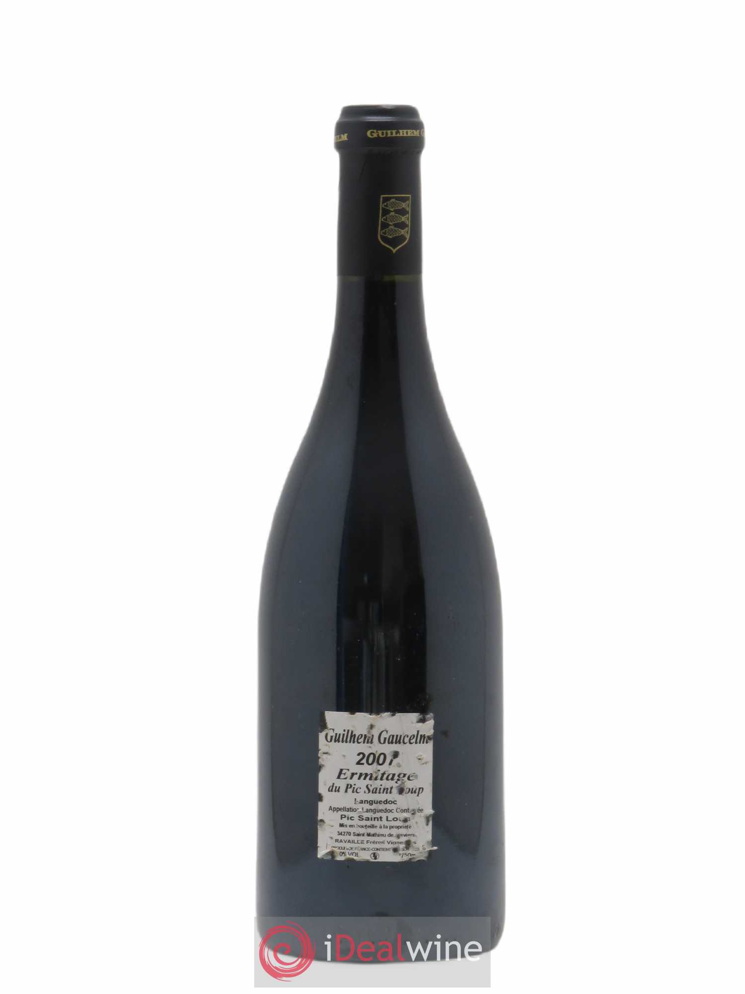Pic Saint-Loup Héritage du Pic Saint-Loup (anciennement Ermitage) Guilhem Gaucelm 2007 - Lot de 1 bouteille - 1