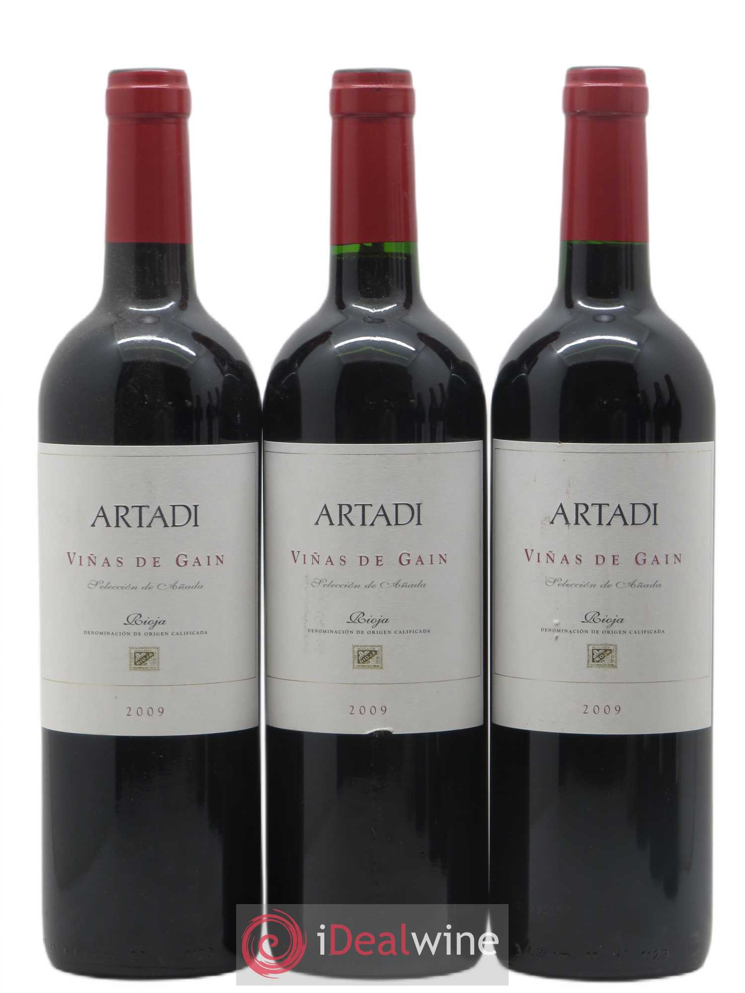 Rioja DOCA Artadi Viñas de Gain Seleccion de Añada (sans prix de réserve) 2009 - Posten von 6 Flaschen - 1