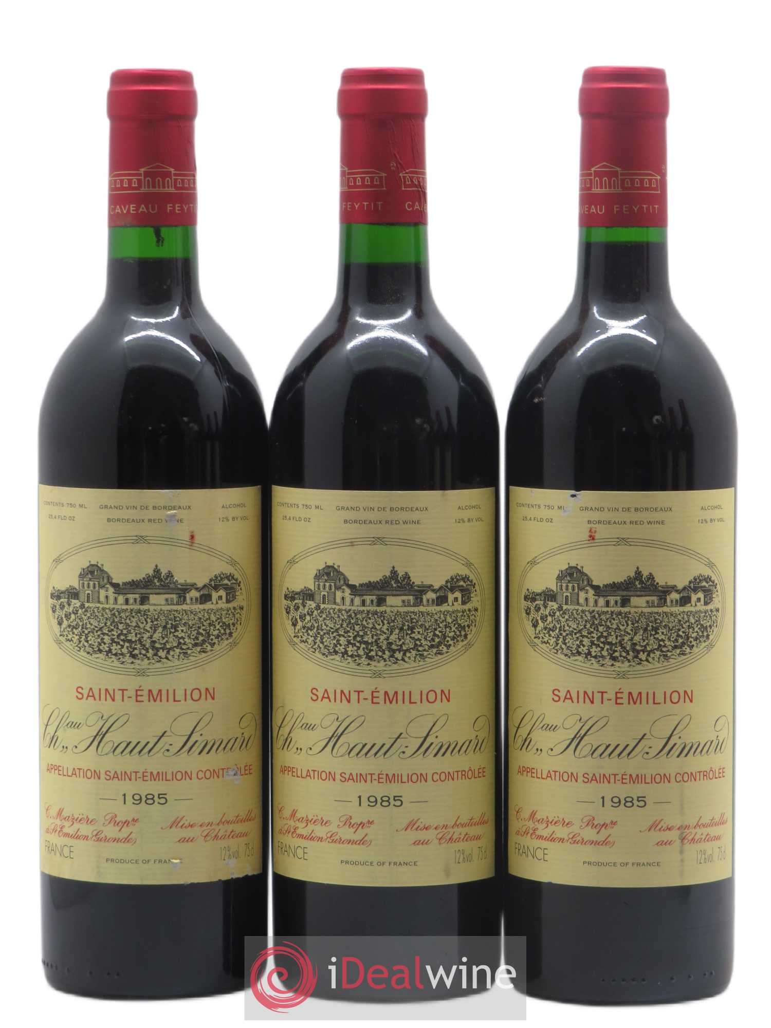 Château Haut-Simard 1985 - Lot de 6 bouteilles - 1