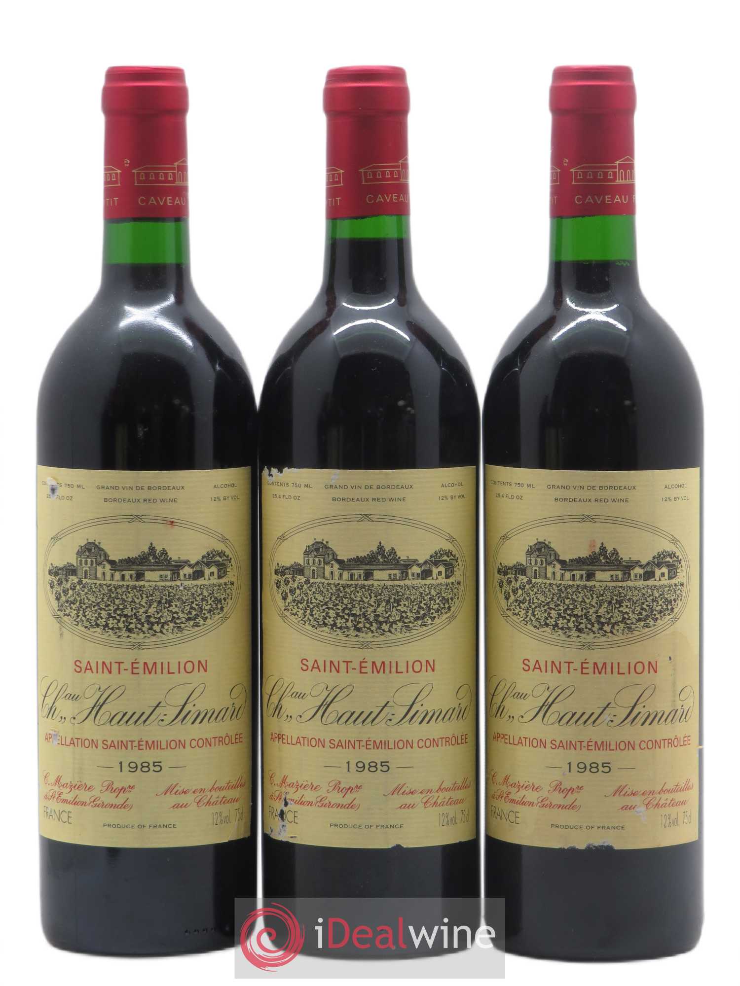 Château Haut-Simard 1985 - Lot de 6 bouteilles - 2