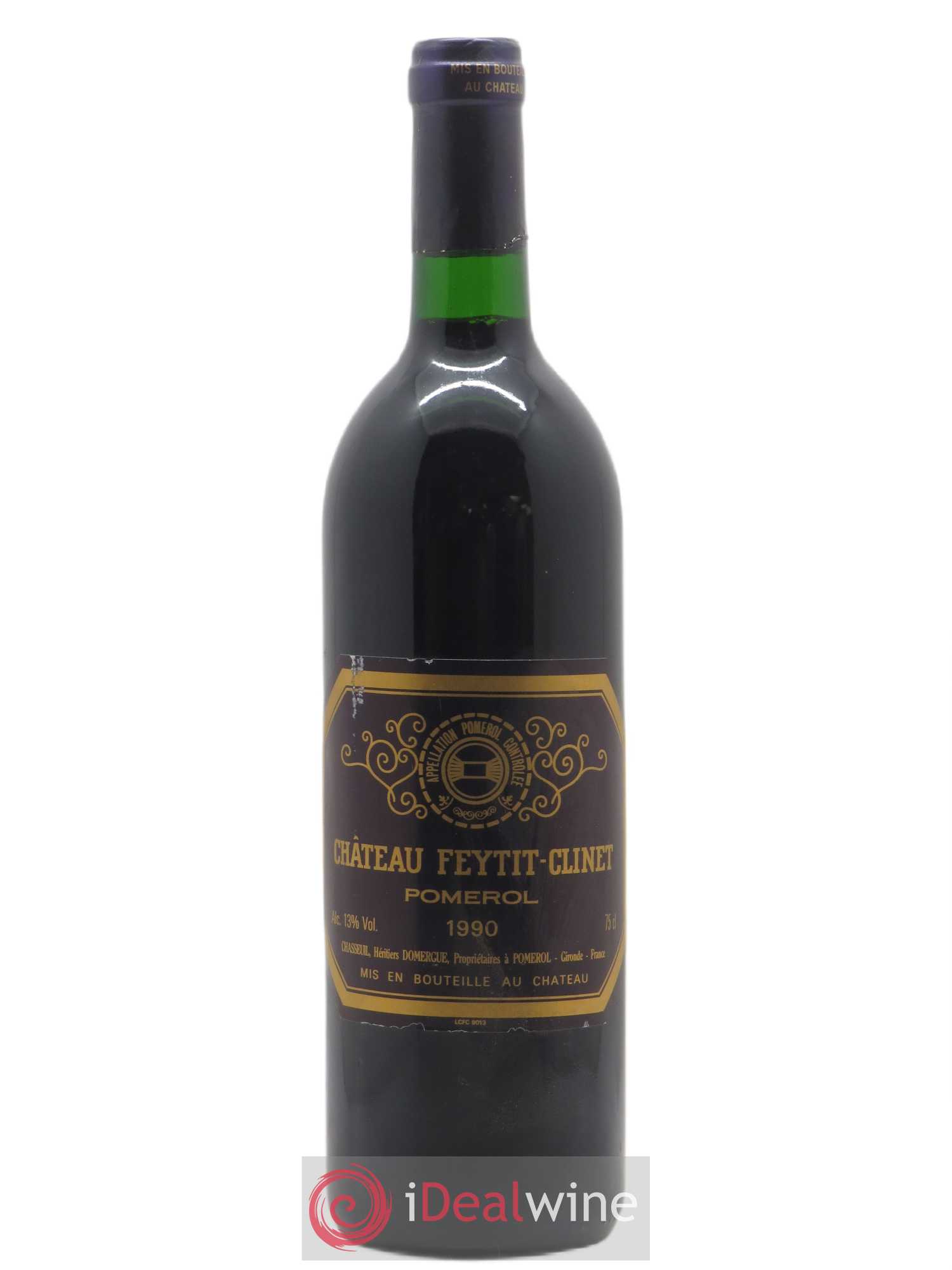 Château Feytit-Clinet 1990 - Lot de 1 bouteille - 0