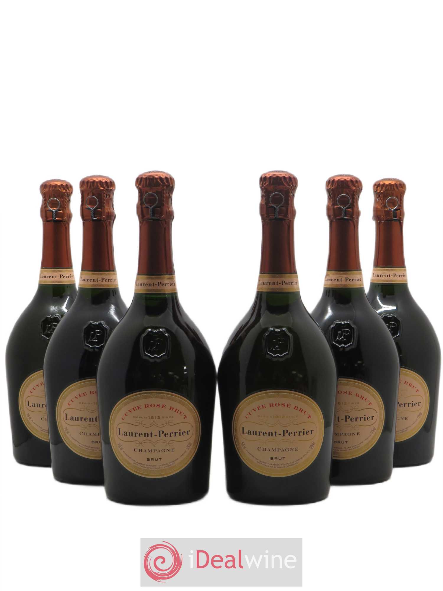 Rosé Brut Laurent Perrier - Lot de 6 bouteilles - 0