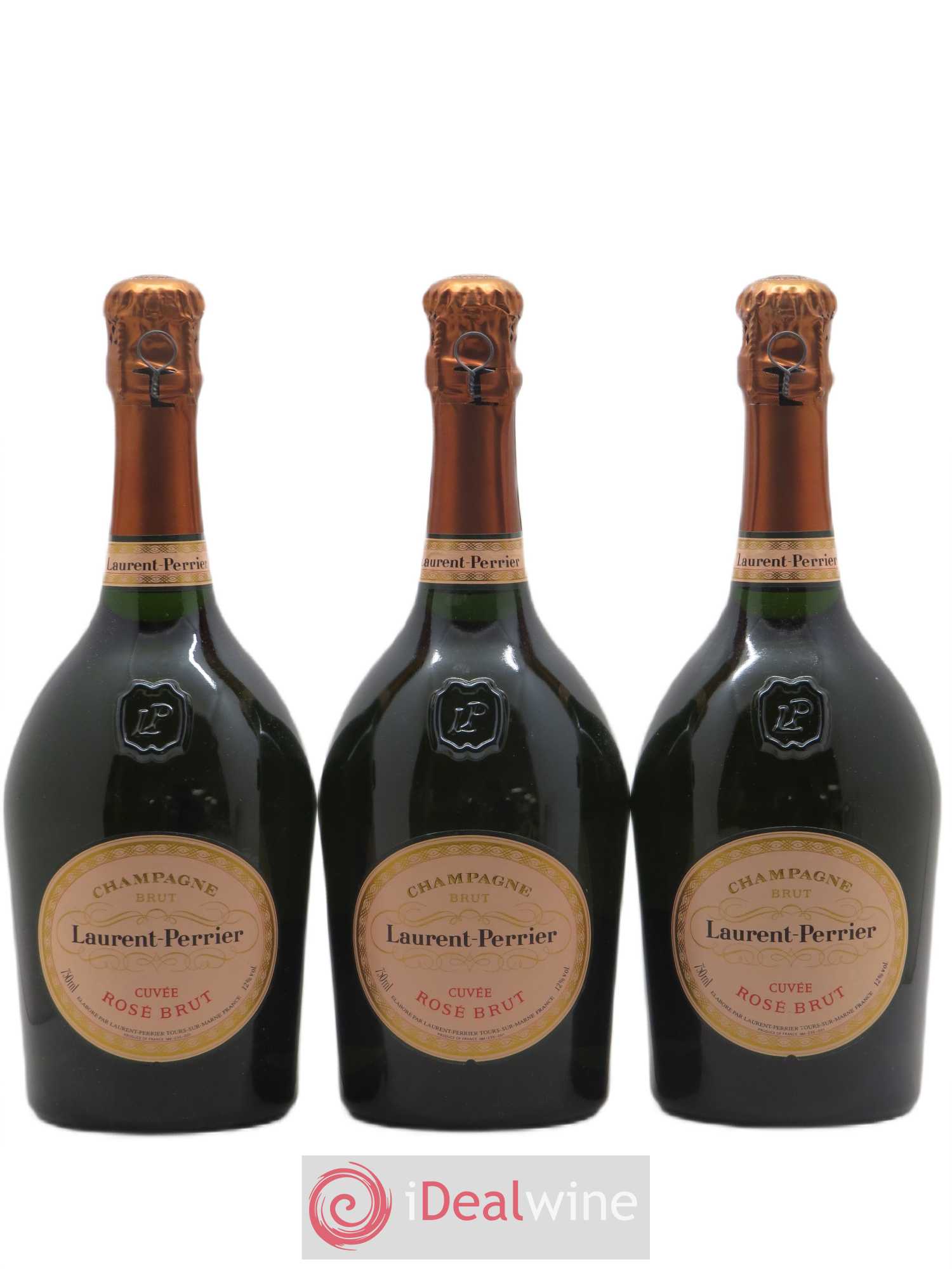 Rosé Brut Laurent Perrier - Lot de 3 bouteilles - 0