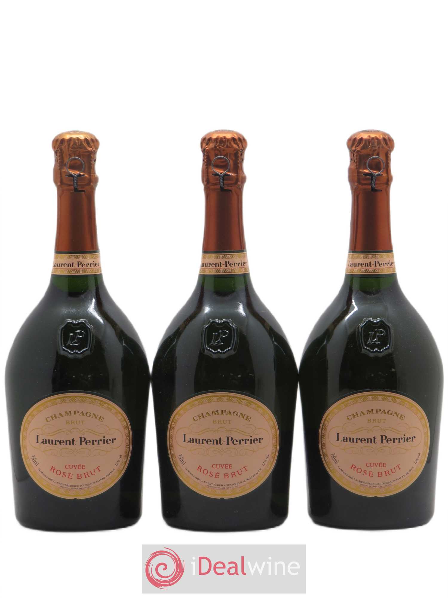 Rosé Brut Laurent Perrier - Lot de 3 bouteilles - 0