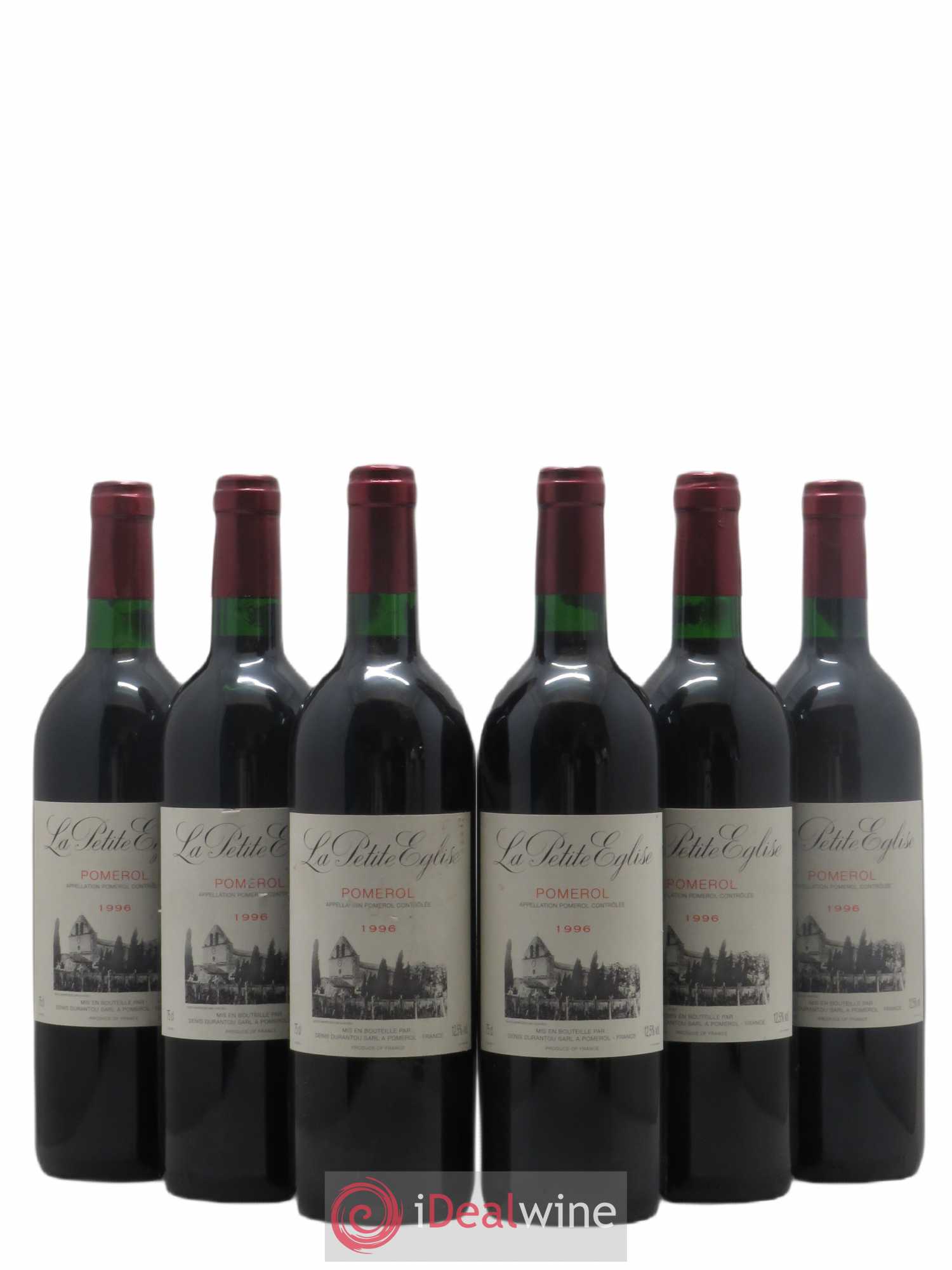 La Petite Eglise 1996 - Lot de 6 bouteilles - 0
