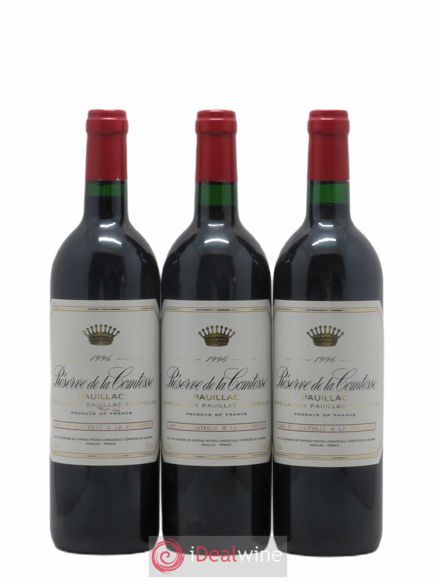 Réserve de la Comtesse Second Vin 1996 - Lot de 6 bouteilles - 2