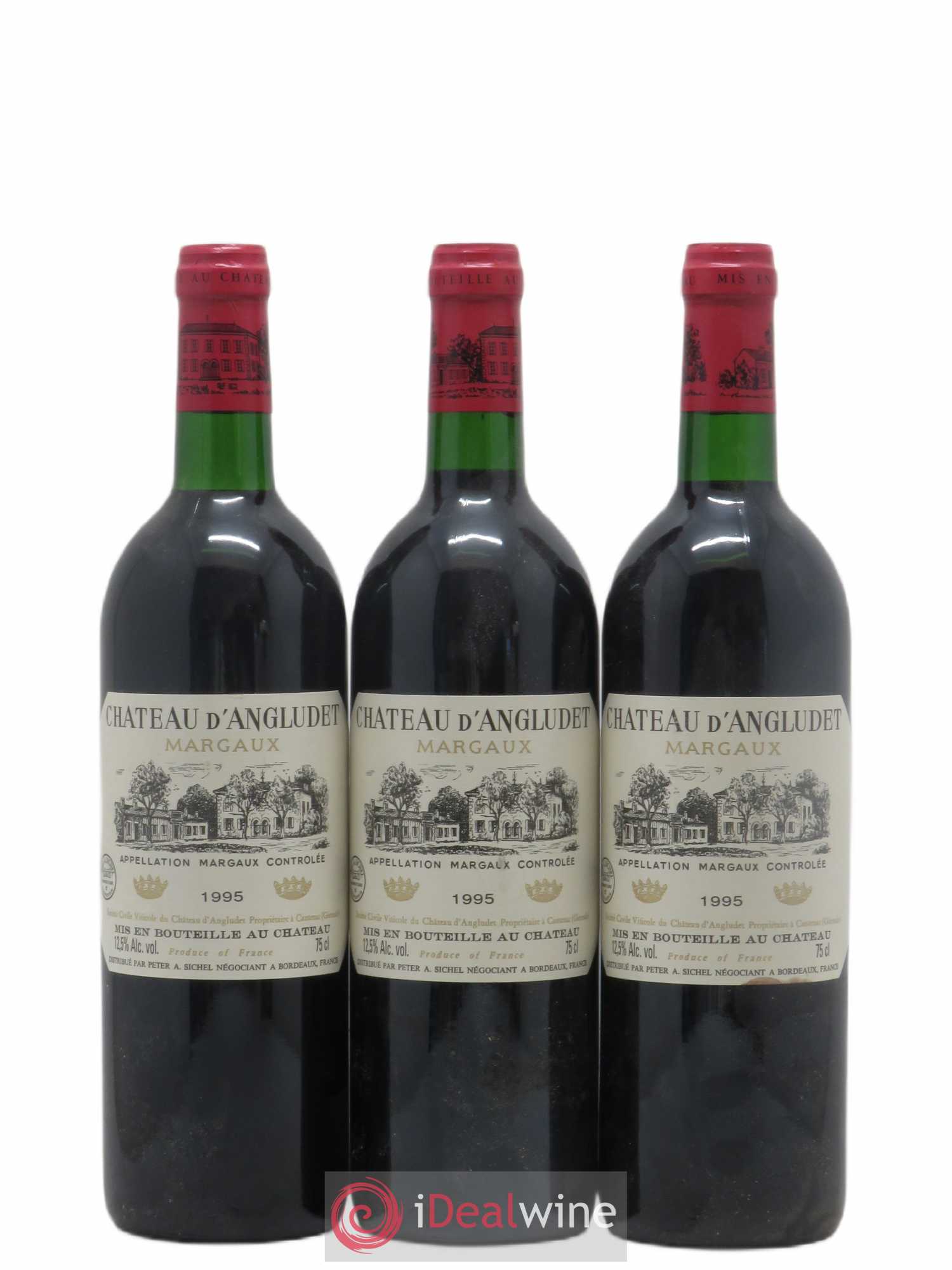 Château d' Angludet Cru Bourgeois 1995 - Lot de 6 bouteilles - 2