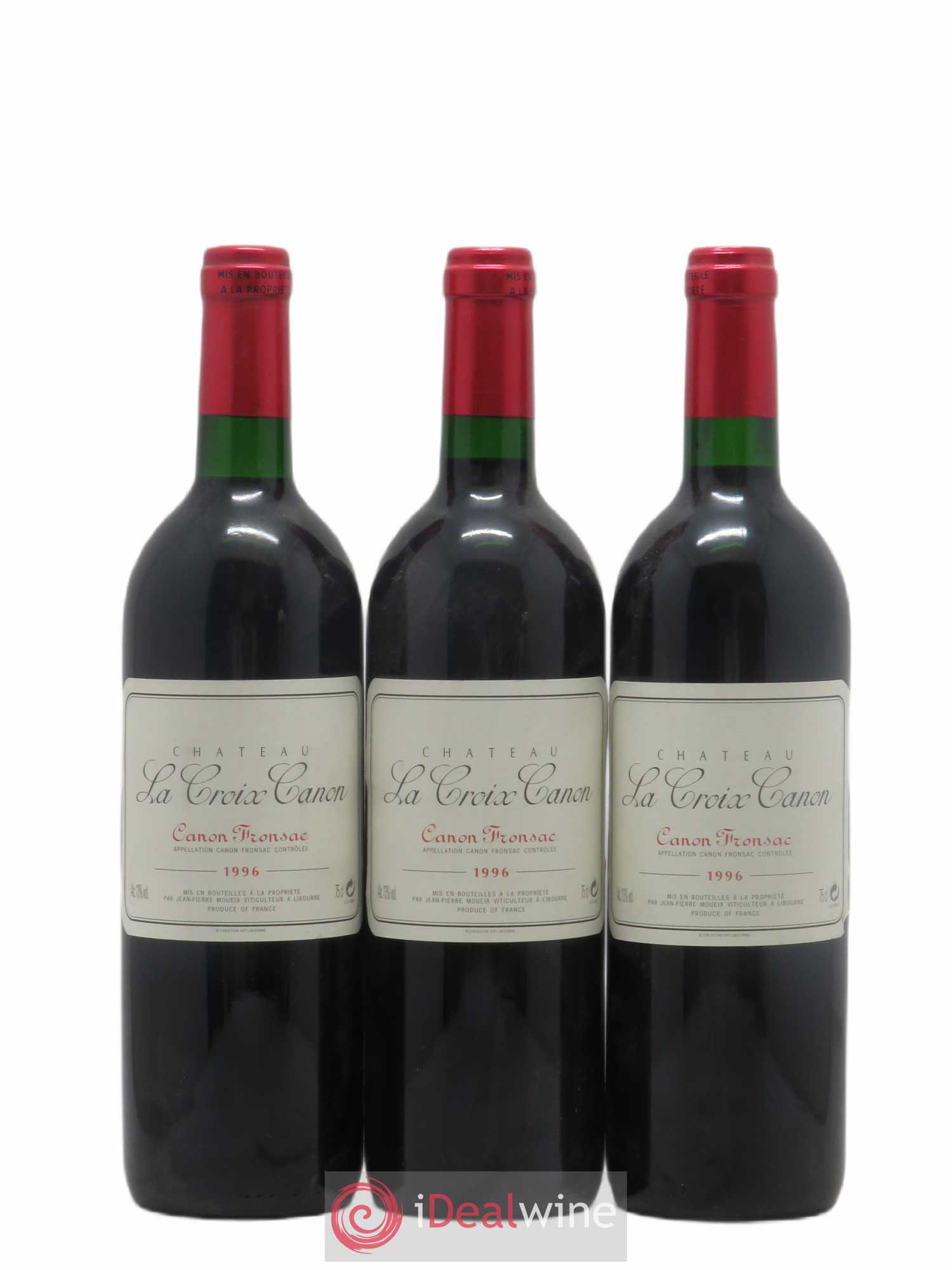 Canon-Fronsac Château La Croix Canon (sans prix de réserve) 1996 - Posten von 6 Flaschen - 1