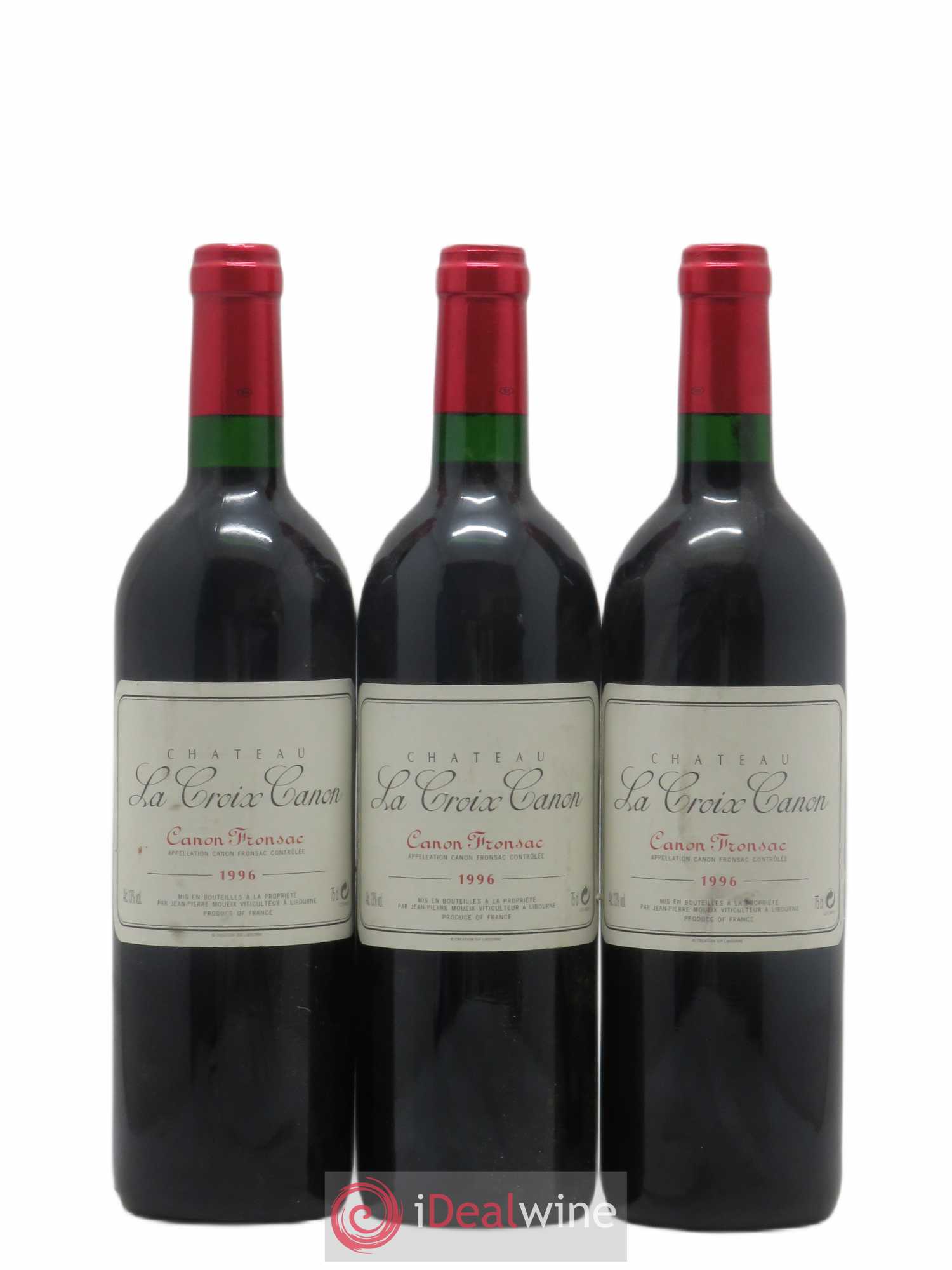 Canon-Fronsac Château La Croix Canon (sans prix de réserve) 1996 - Posten von 6 Flaschen - 2