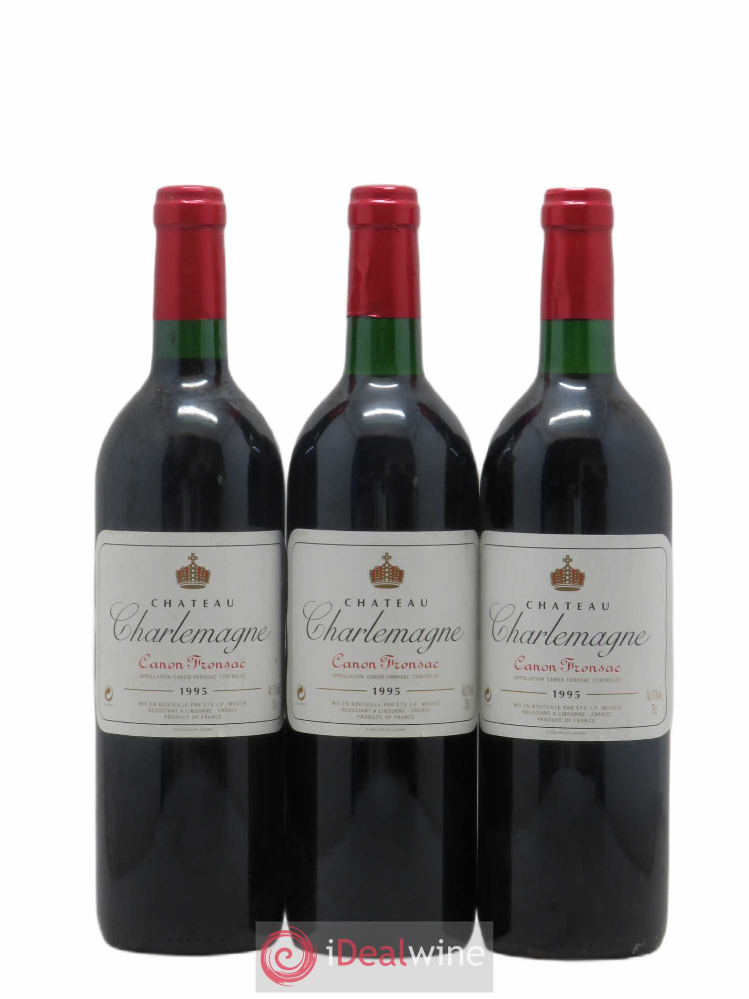 Canon-Fronsac Château Charlemagne (sans prix de réserve) 1995 - Posten von 6 Flaschen - 1