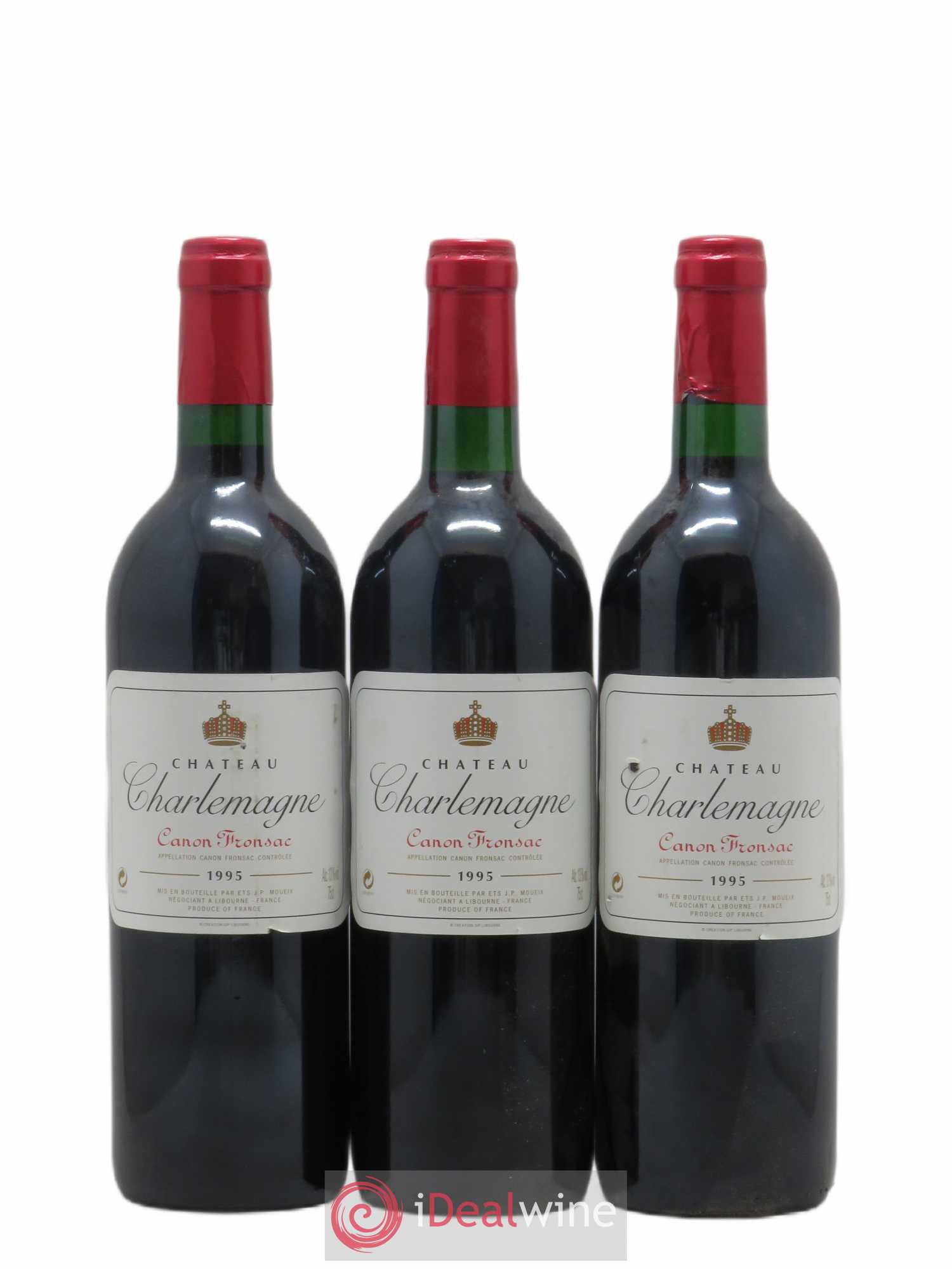 Canon-Fronsac Château Charlemagne (sans prix de réserve) 1995 - Posten von 6 Flaschen - 2