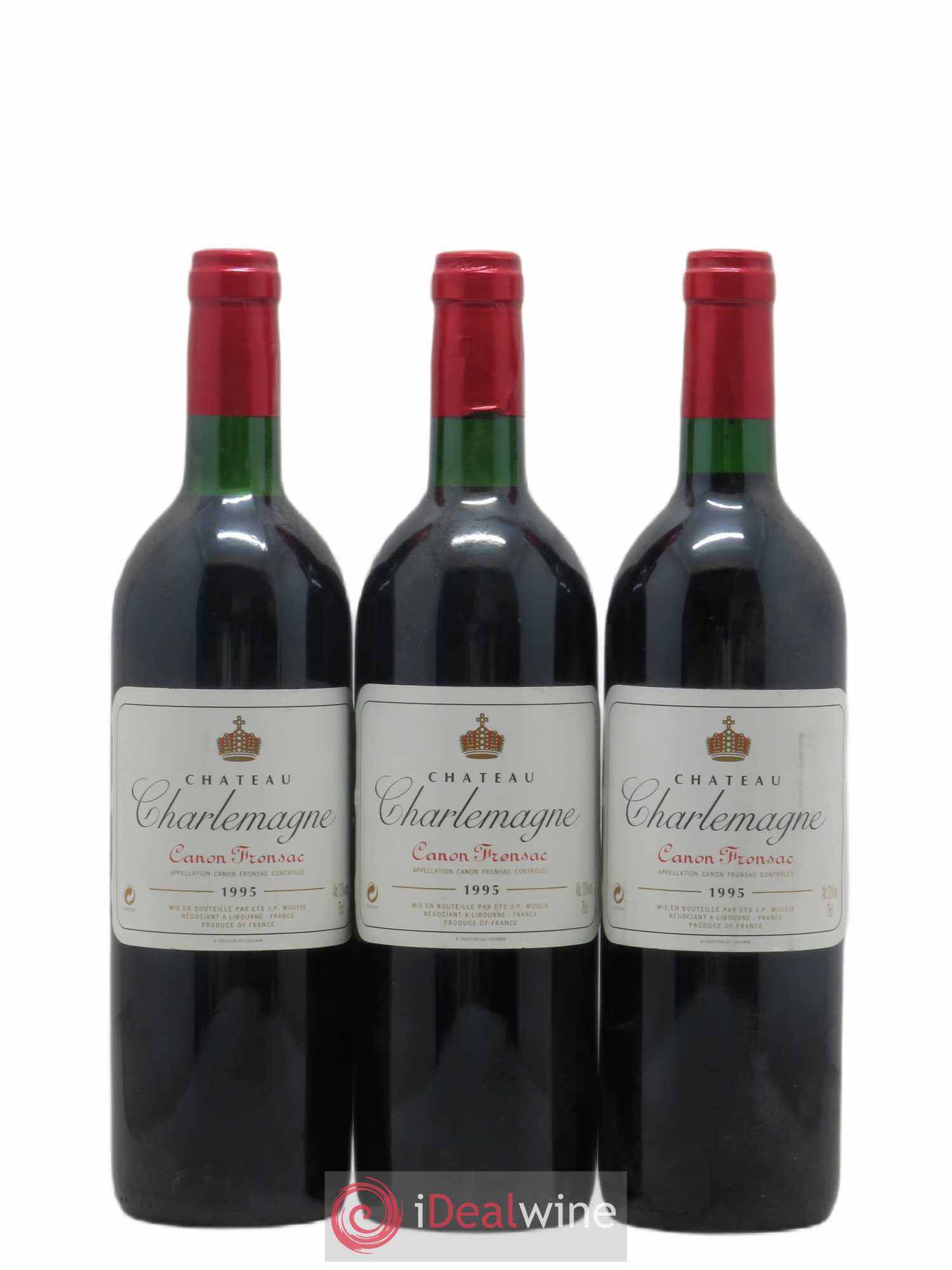 Canon-Fronsac Château Charlemagne (sans prix de réserve) 1995 - Posten von 6 Flaschen - 2