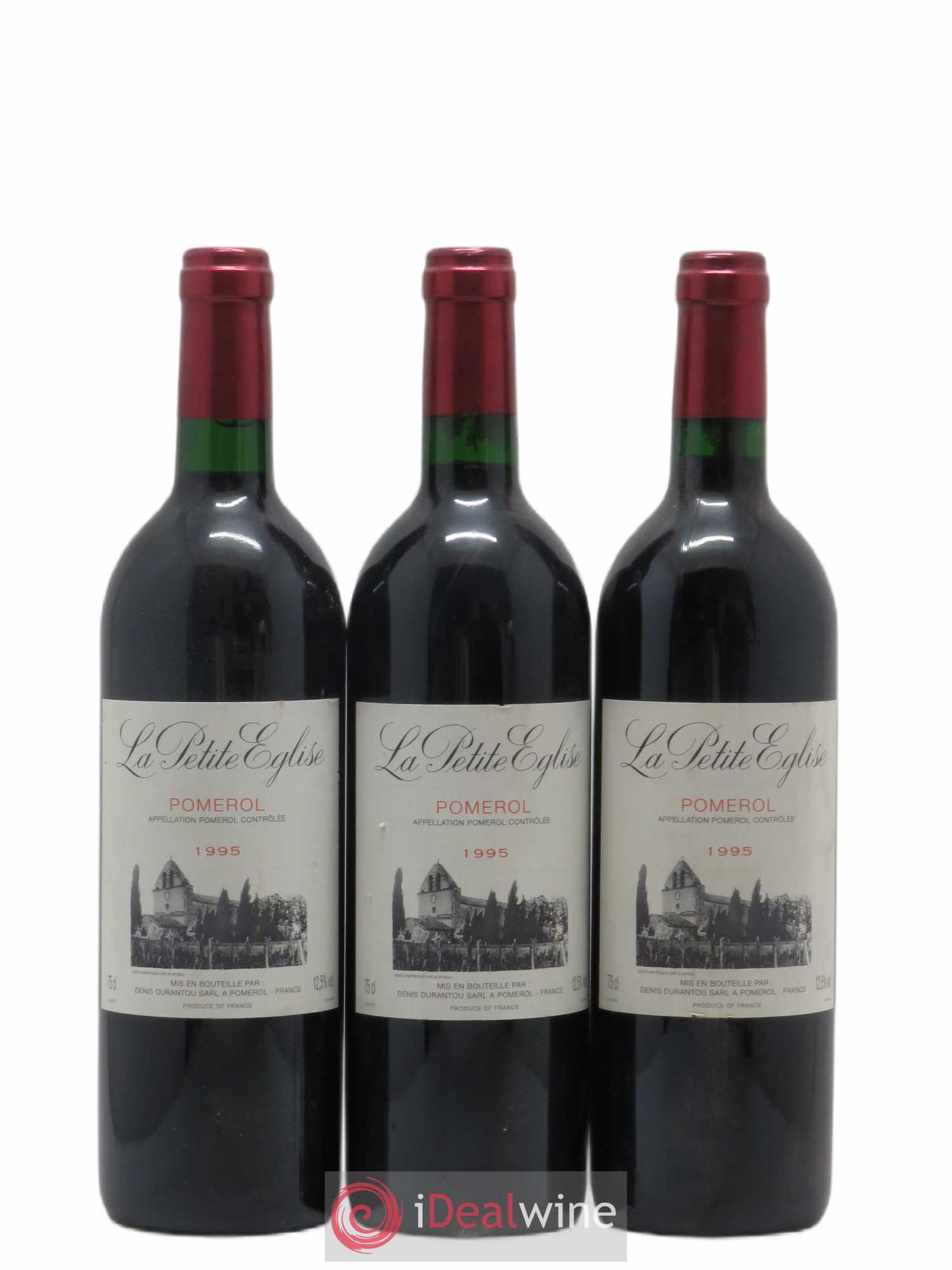 La Petite Eglise 1995 - Lot de 3 bouteilles - 0
