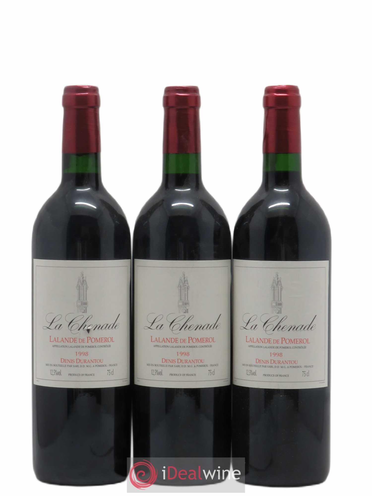 Lalande-de-Pomerol La Chanade 1998 - Lot de 6 bouteilles - 1