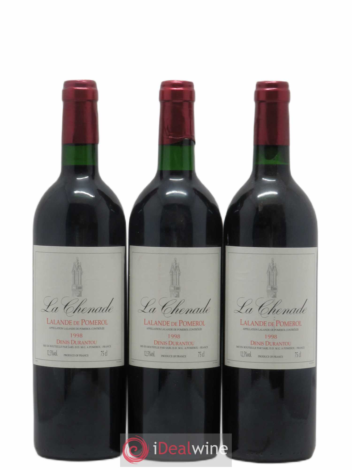 Lalande-de-Pomerol La Chanade 1998 - Lot de 6 bouteilles - 2