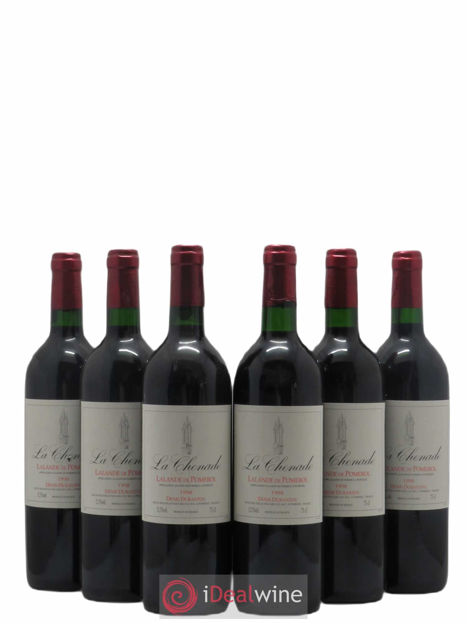Lalande-de-Pomerol La Chanade 1998 - Lot de 6 bouteilles - 0