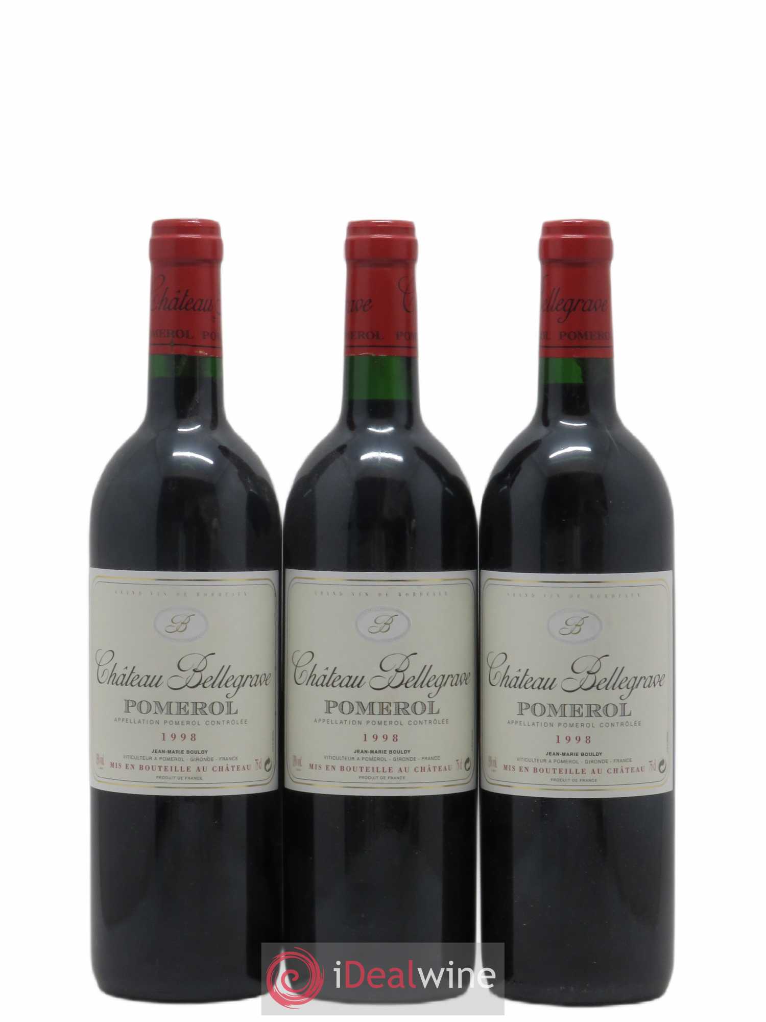 Château Bellegrave (sans prix de réserve) 1998 - Lot de 6 bouteilles - 2