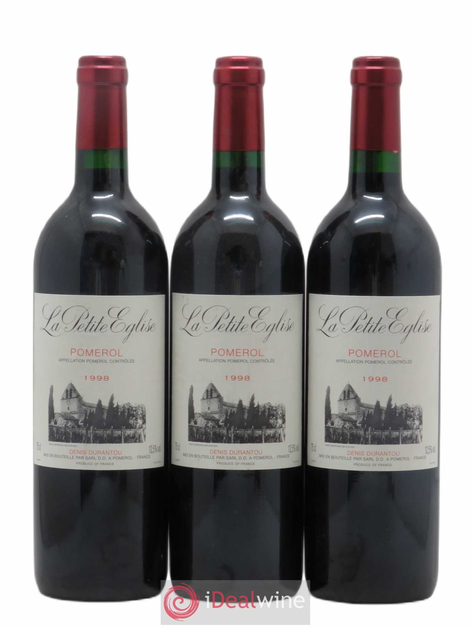 La Petite Eglise (sans prix de réserve) 1998 - Lot de 6 bouteilles - 1
